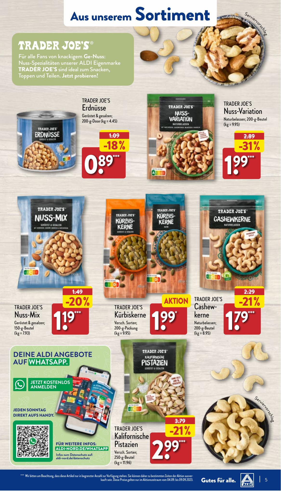 ALDI Nord Prospekt 28 – 31 August 2023 Seite 5