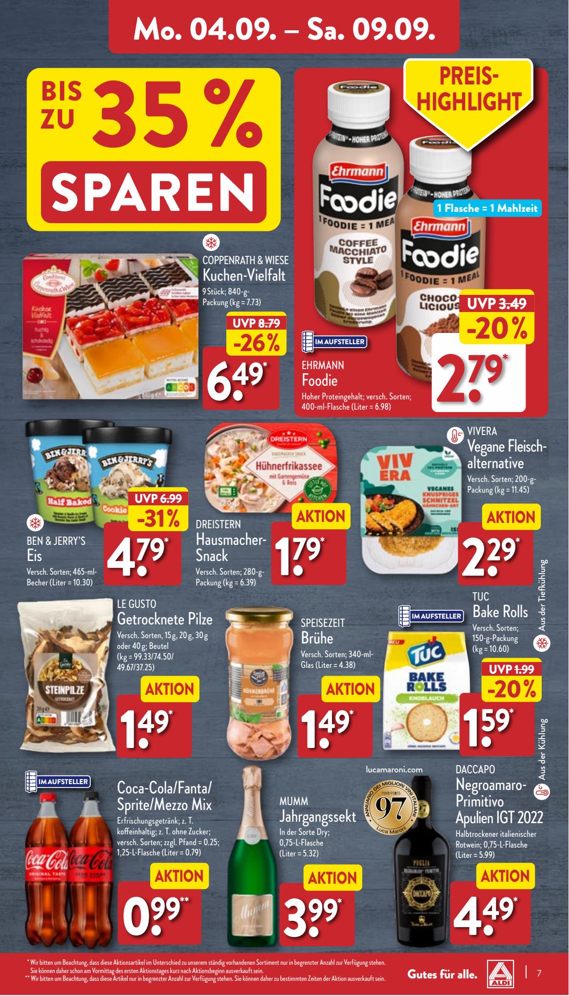 ALDI Nord Prospekt 28 – 31 August 2023 Seite 7