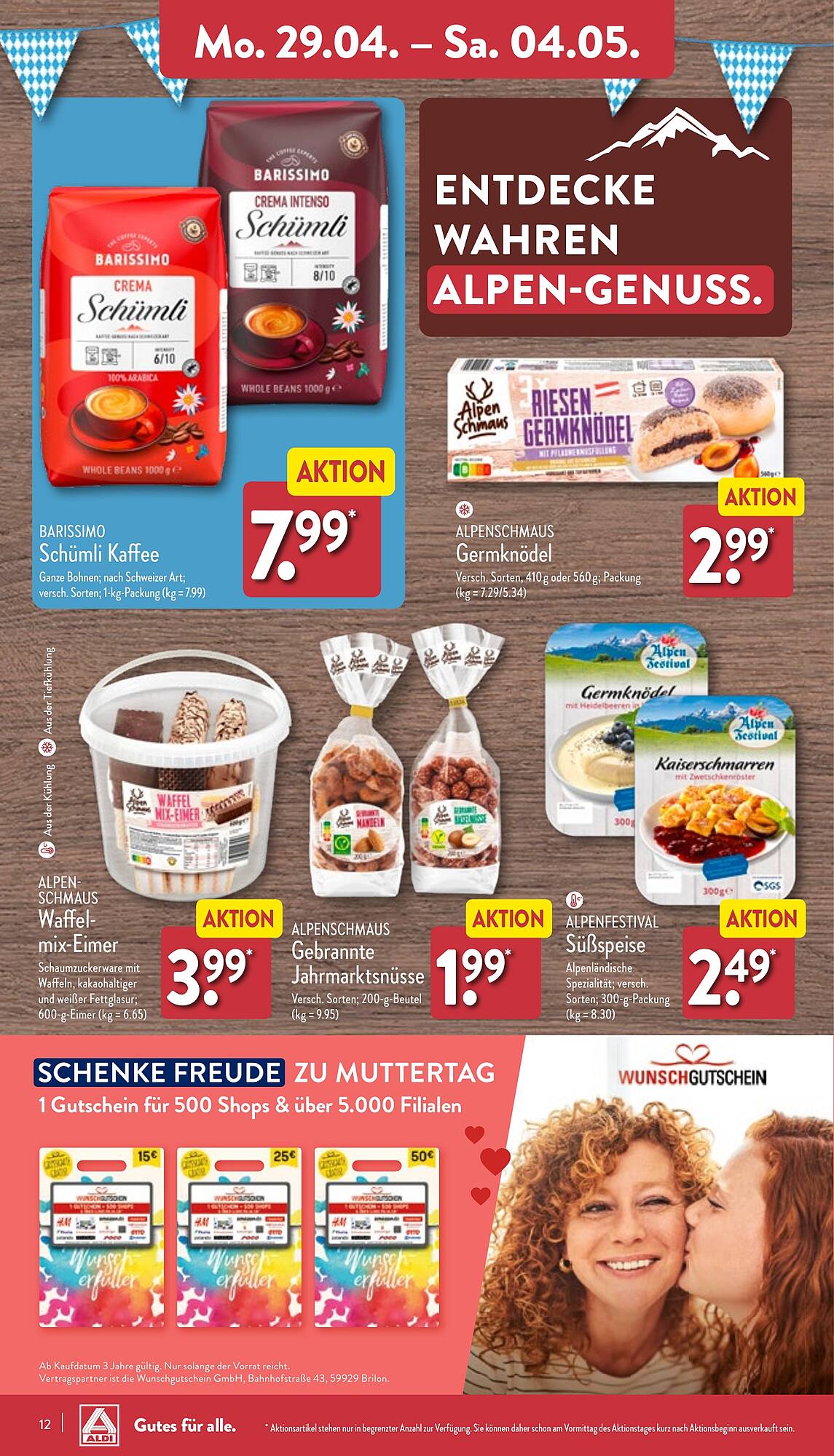 ALDI Nord Prospekt 29 Apr – 4 Mai 2024 Seite 12