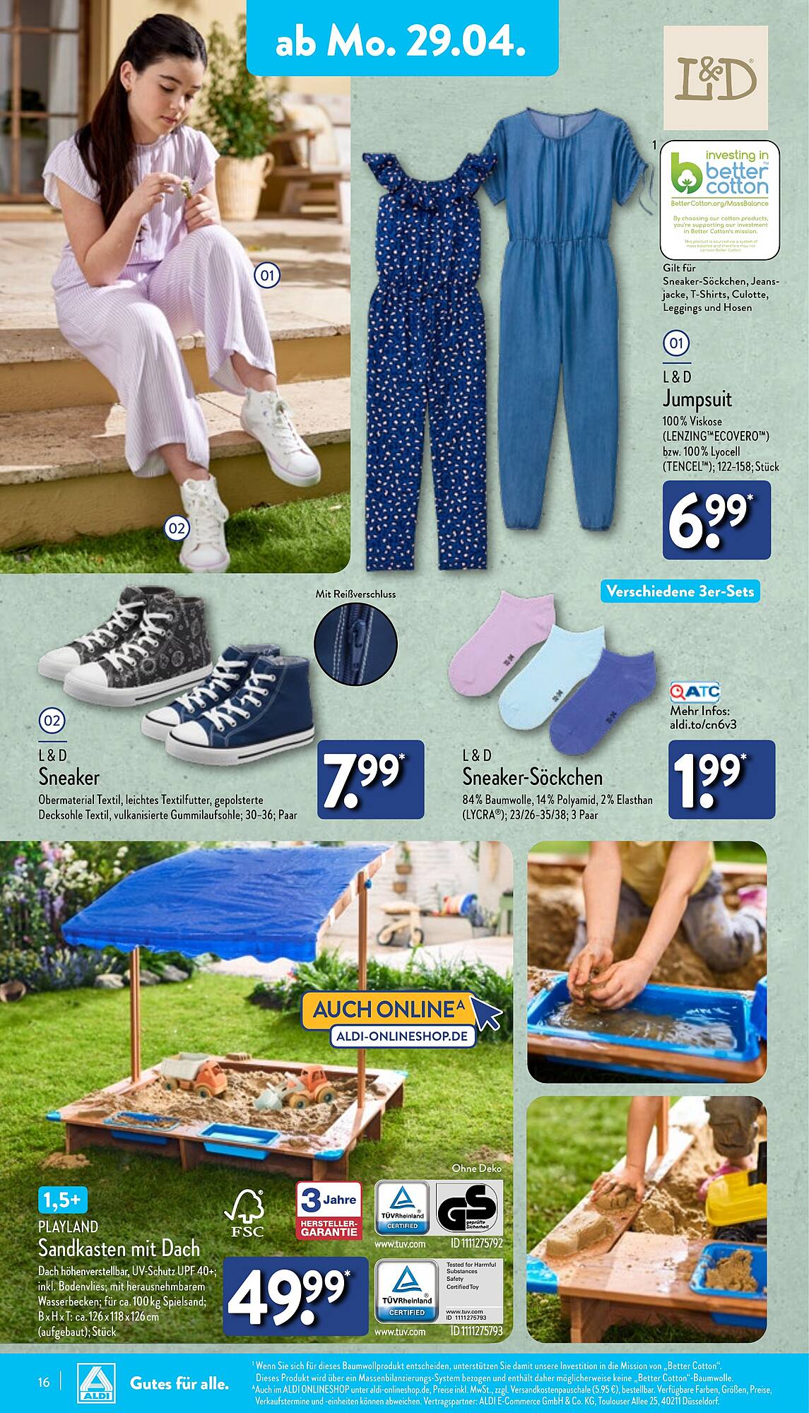 ALDI Nord Prospekt 29 Apr – 4 Mai 2024 Seite 16