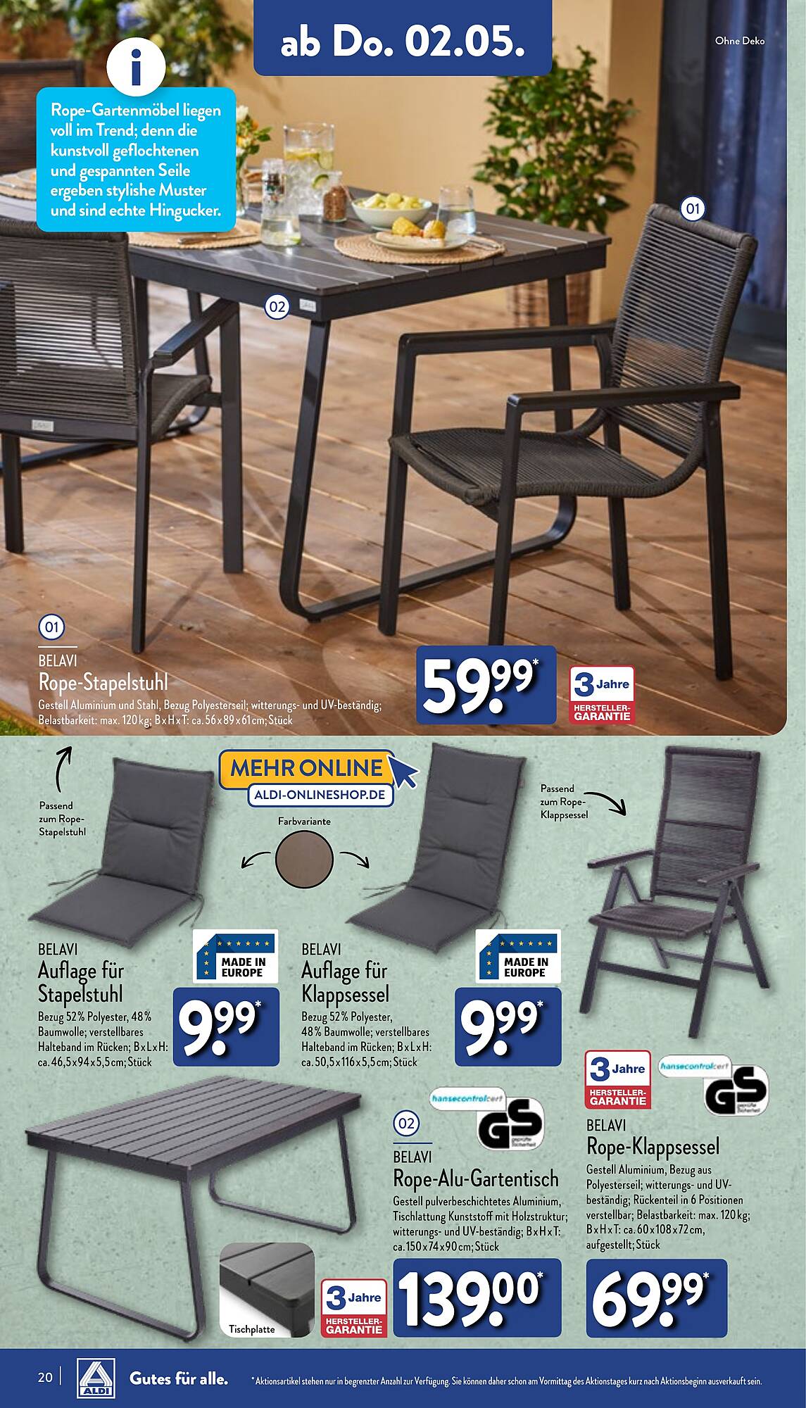 ALDI Nord Prospekt 29 Apr – 4 Mai 2024 Seite 20