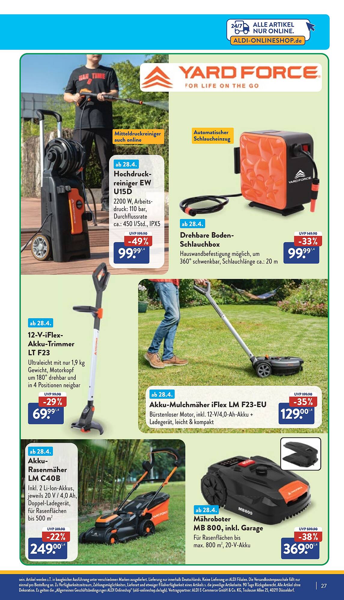 ALDI Nord Prospekt 29 Apr – 4 Mai 2024 Seite 27