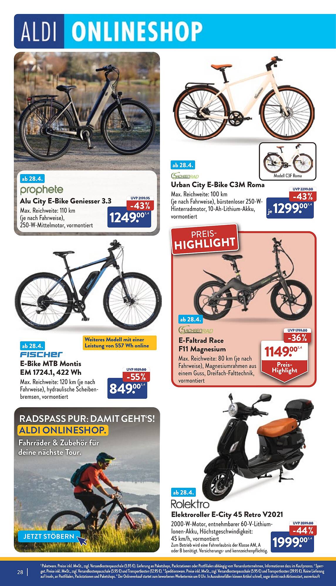 ALDI Nord Prospekt 29 Apr – 4 Mai 2024 Seite 28