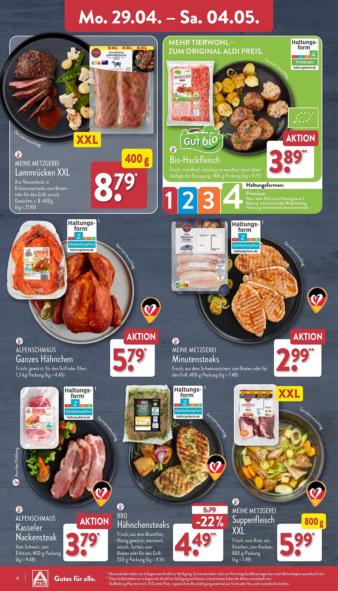 ALDI Nord Prospekt 29 Apr – 4 Mai 2024 Seite 4