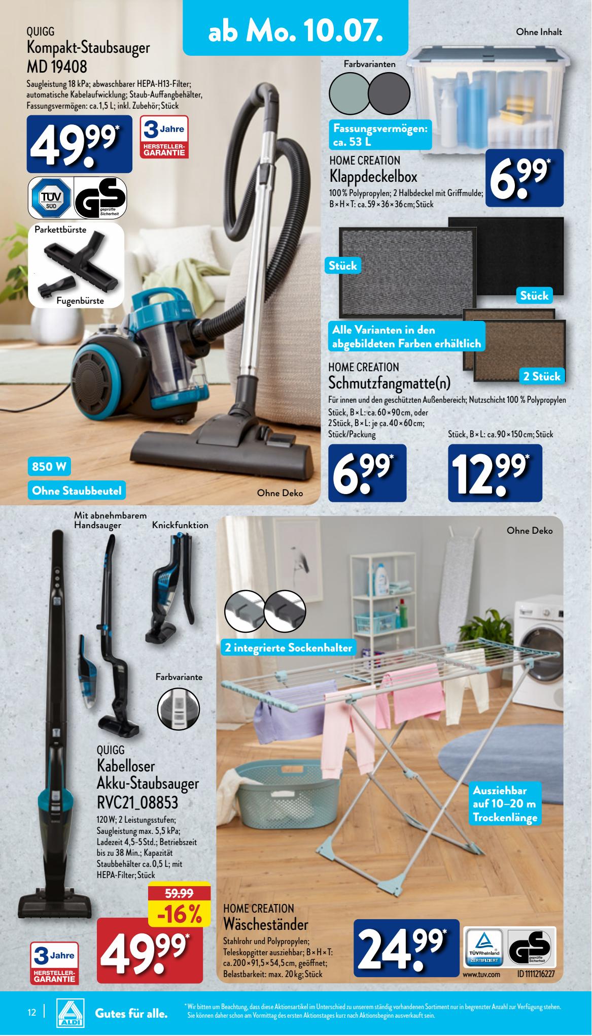 ALDI Nord Prospekt 3 – 6 Juli 2023 Seite 12
