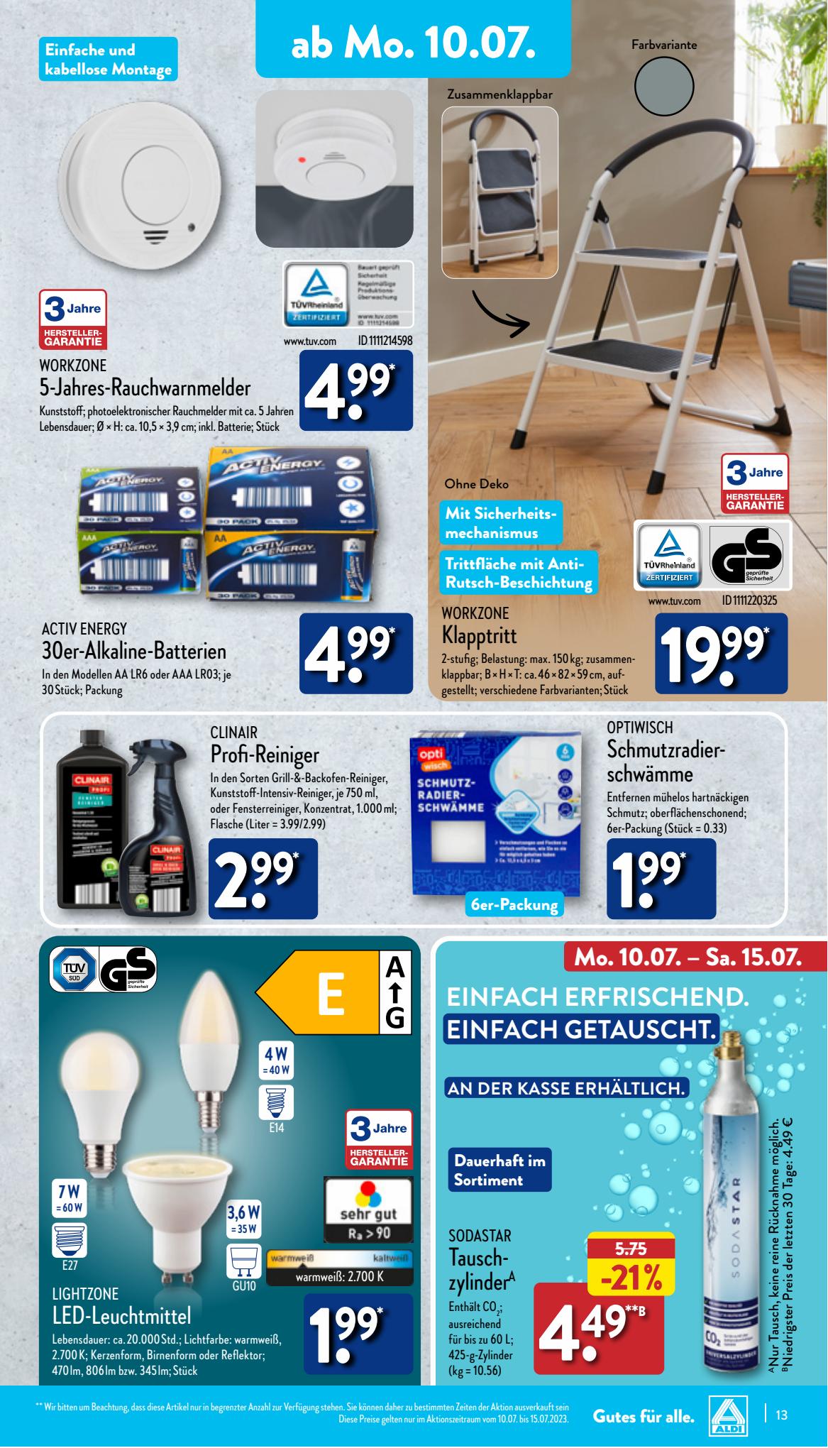 ALDI Nord Prospekt 3 – 6 Juli 2023 Seite 13