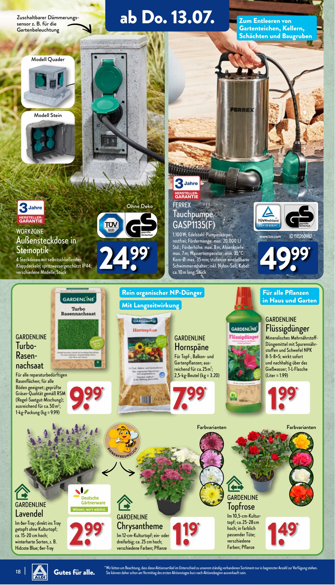 ALDI Nord Prospekt 3 – 6 Juli 2023 Seite 18