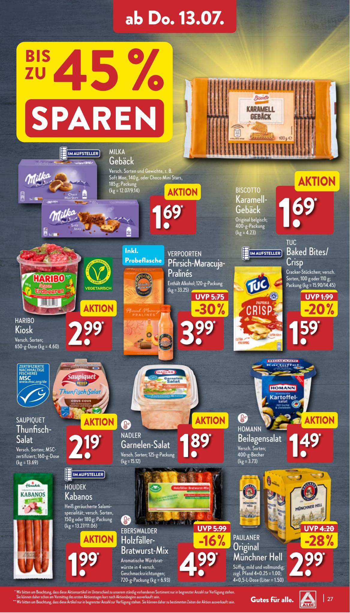ALDI Nord Prospekt 3 – 6 Juli 2023 Seite 27