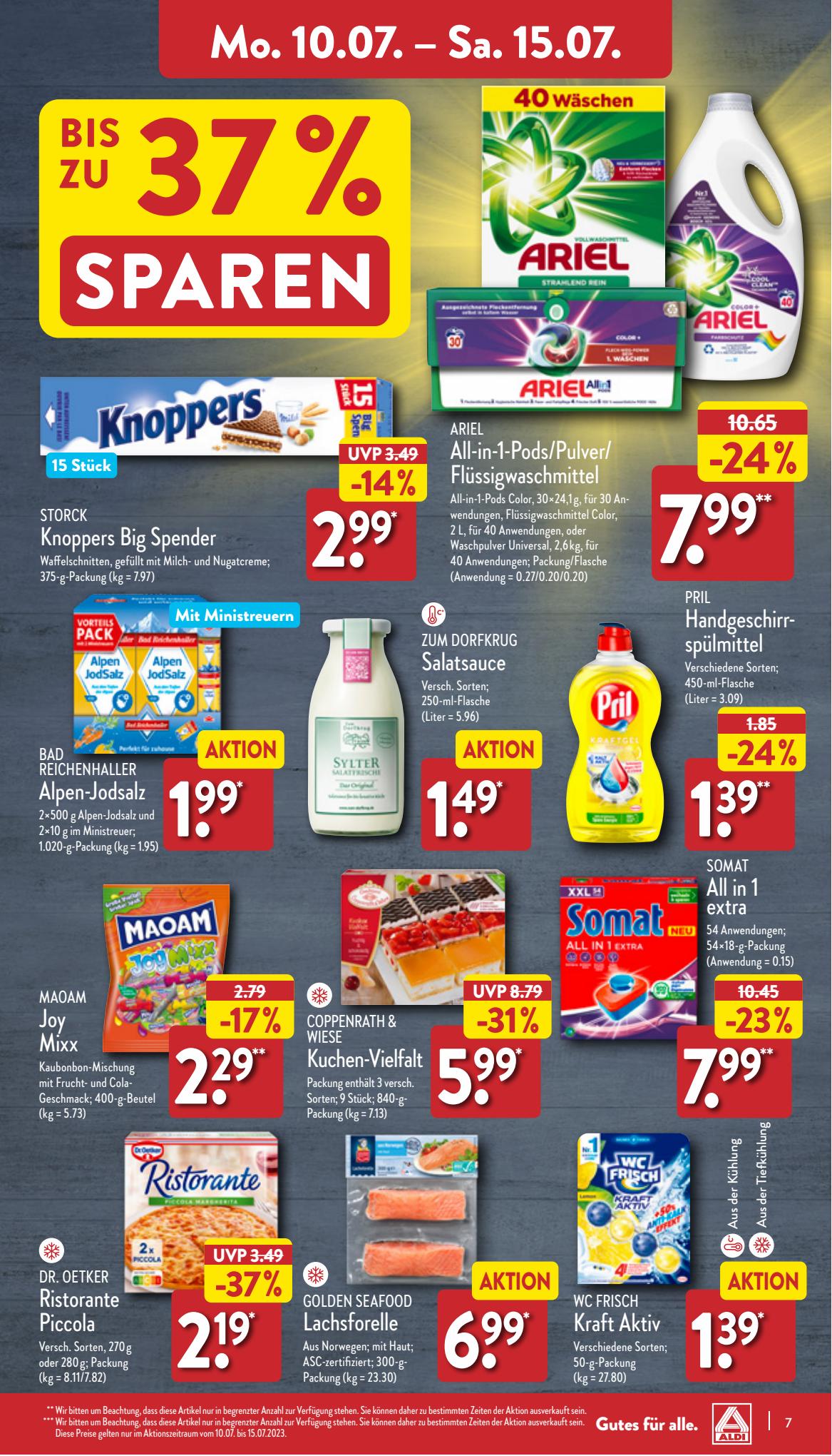 ALDI Nord Prospekt 3 – 6 Juli 2023 Seite 7