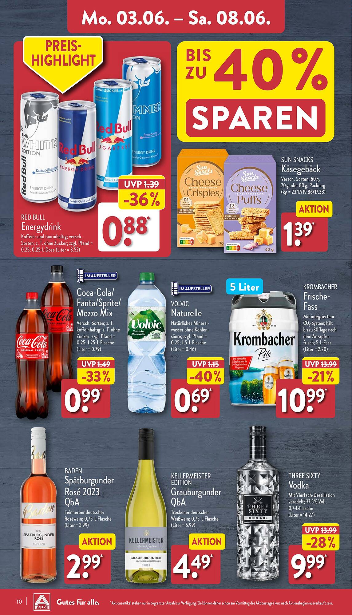 ALDI Nord Prospekt 3 – 8 Juni 2024 Seite 10