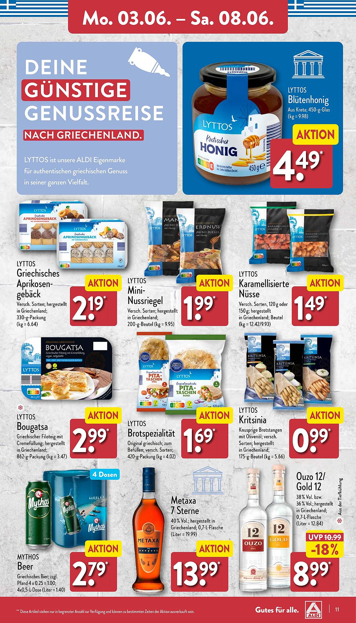 ALDI Nord Prospekt 3 – 8 Juni 2024 Seite 11