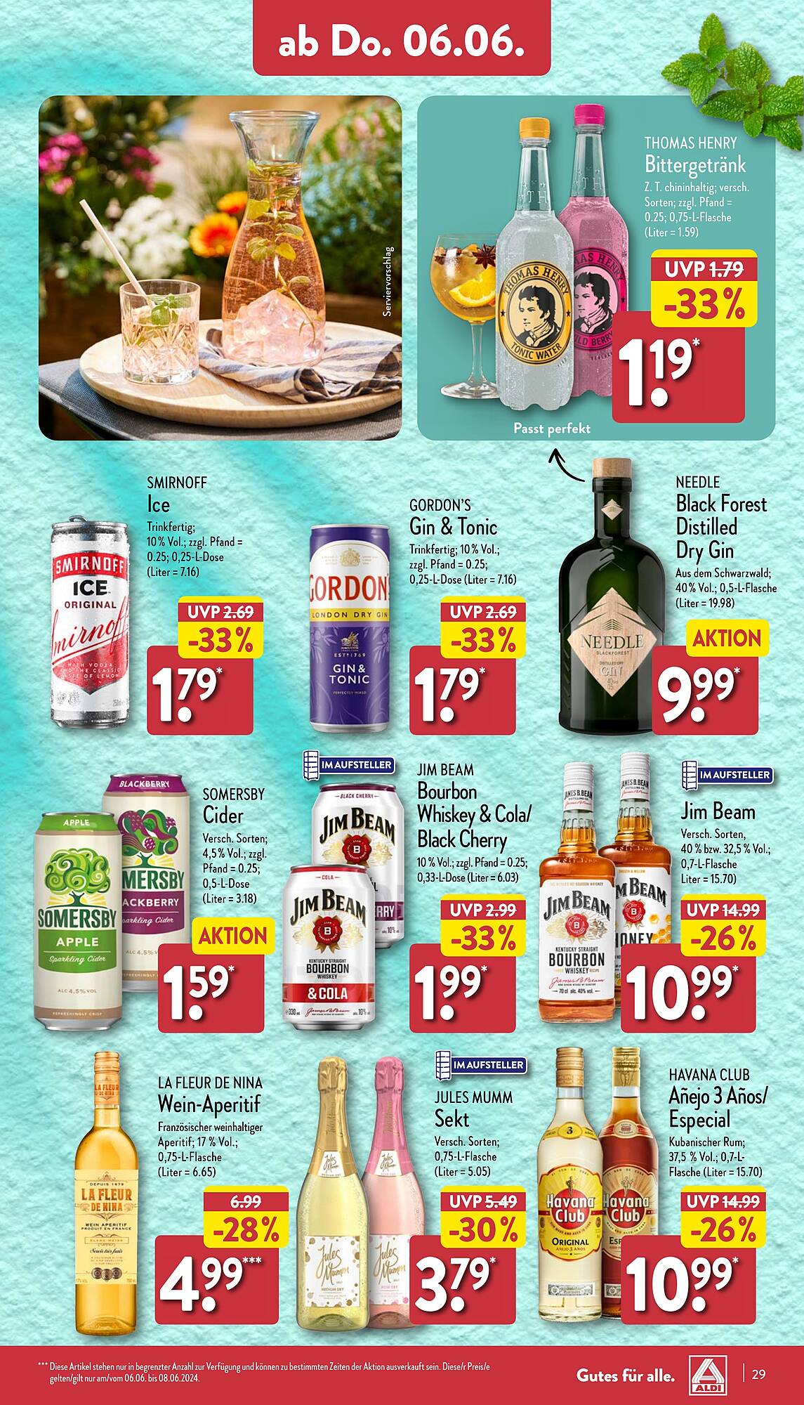 ALDI Nord Prospekt 3 – 8 Juni 2024 Seite 29