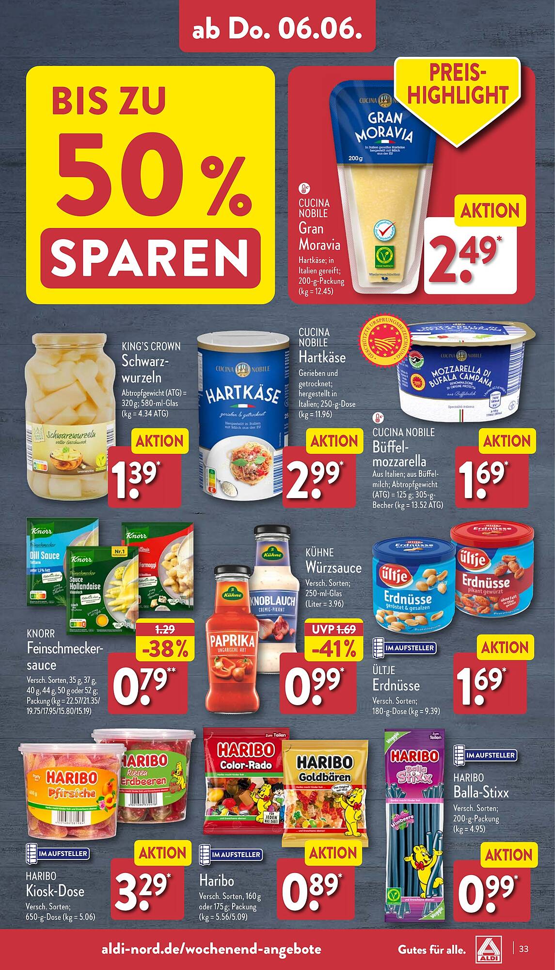 ALDI Nord Prospekt 3 – 8 Juni 2024 Seite 33