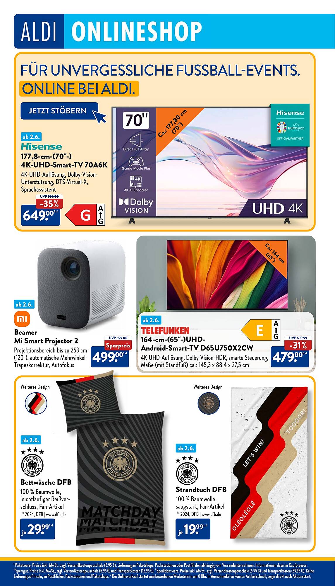 ALDI Nord Prospekt 3 – 8 Juni 2024 Seite 36