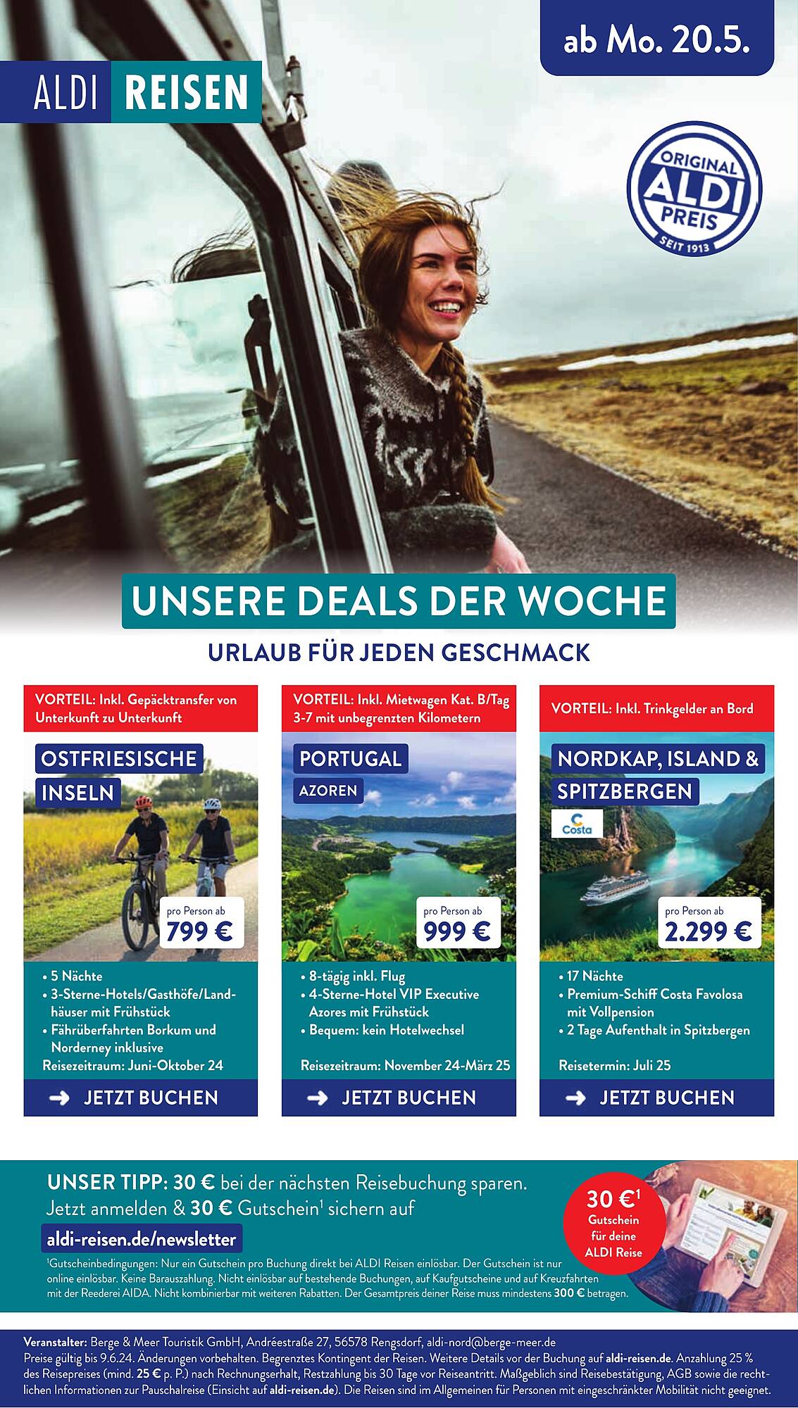 ALDI Nord Prospekt 3 – 8 Juni 2024 Seite 42