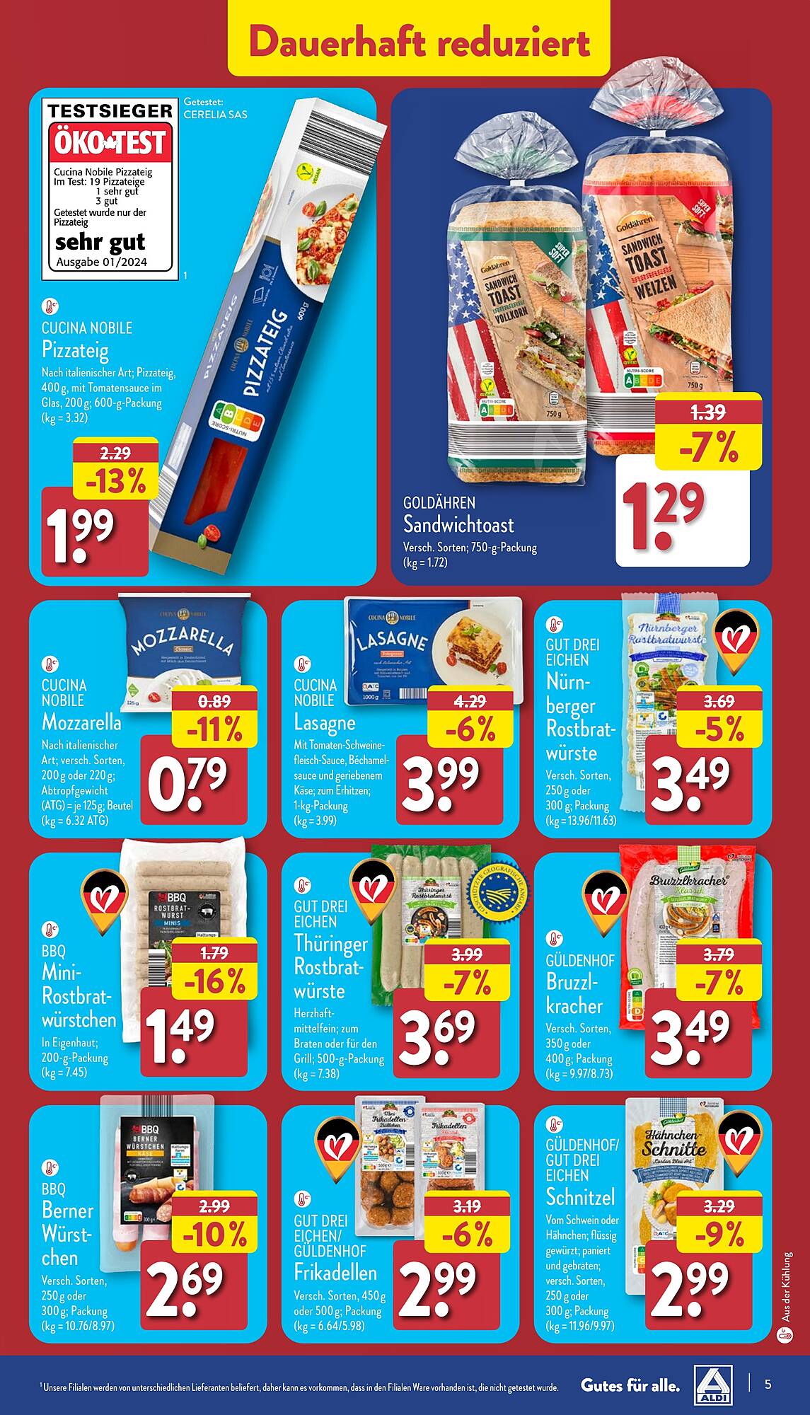 ALDI Nord Prospekt 3 – 8 Juni 2024 Seite 5
