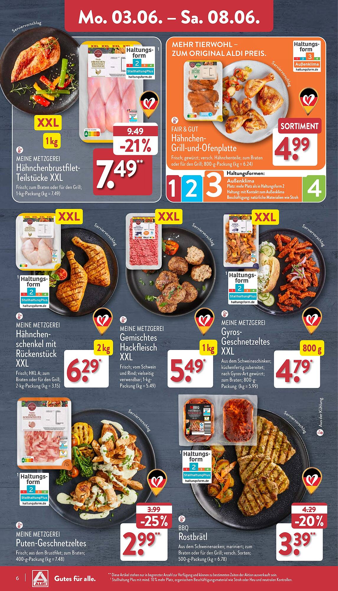 ALDI Nord Prospekt 3 – 8 Juni 2024 Seite 6