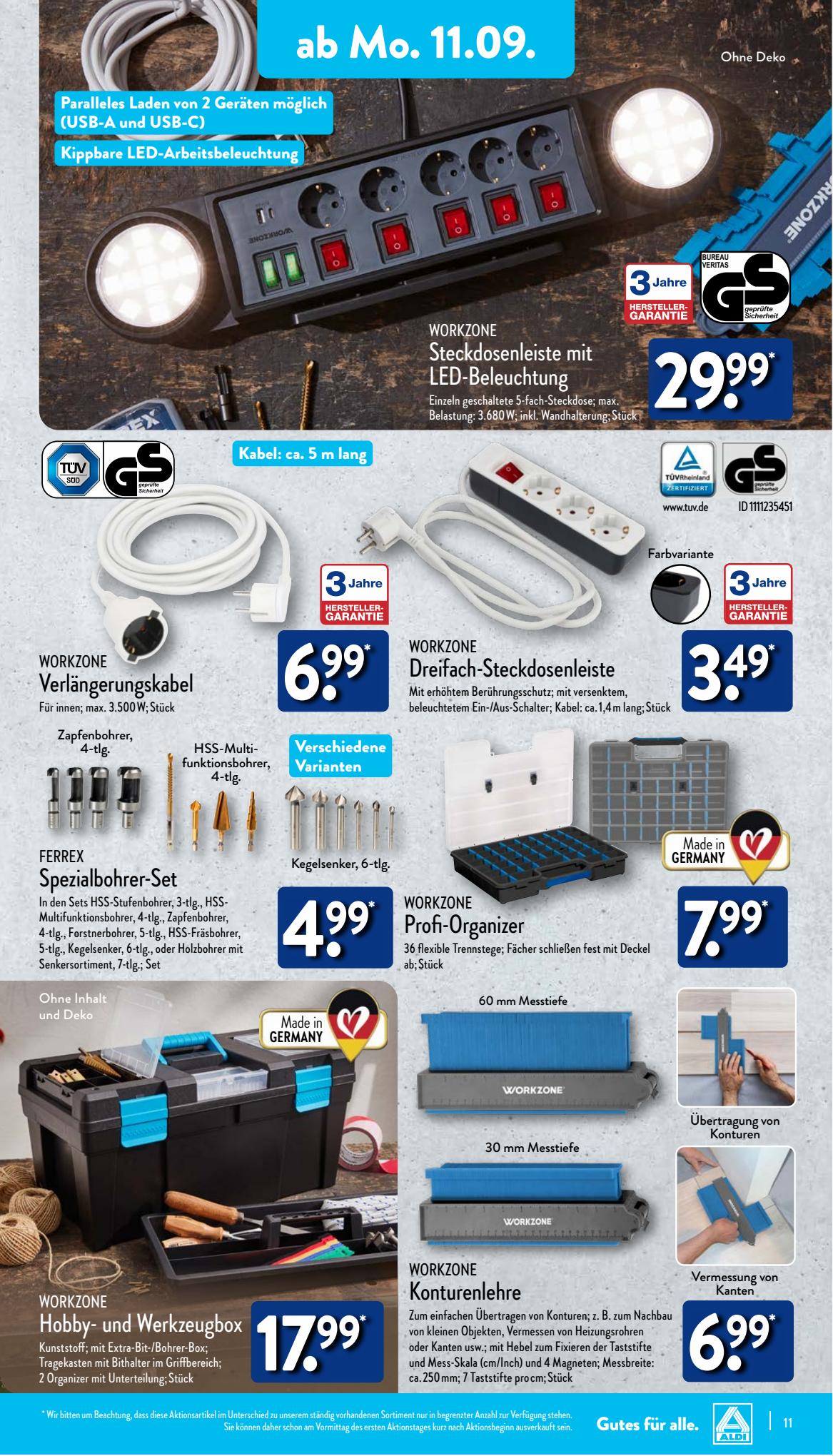 ALDI Nord Prospekt 4 – 7 September 2023 Seite 11