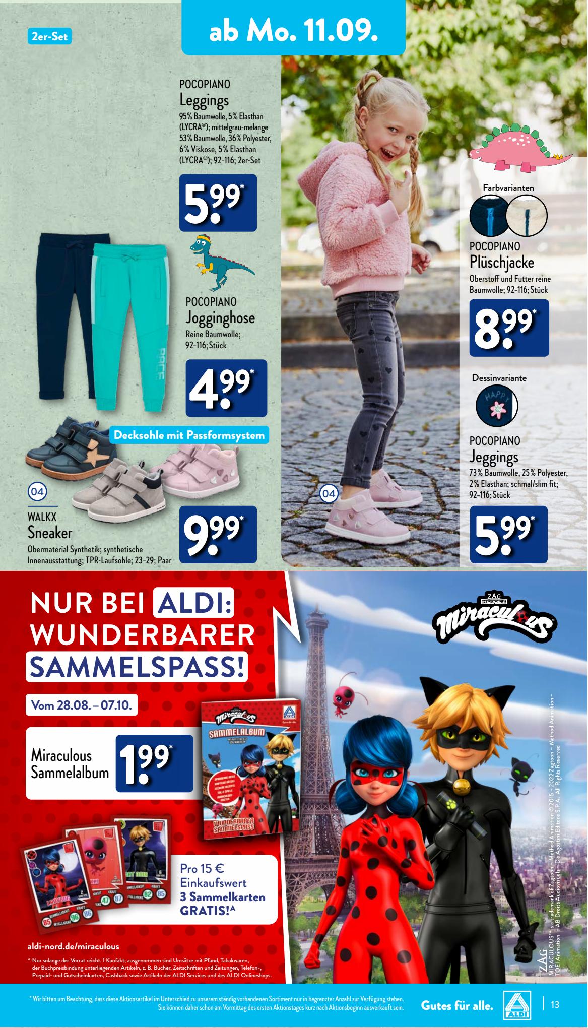 ALDI Nord Prospekt 4 – 7 September 2023 Seite 13