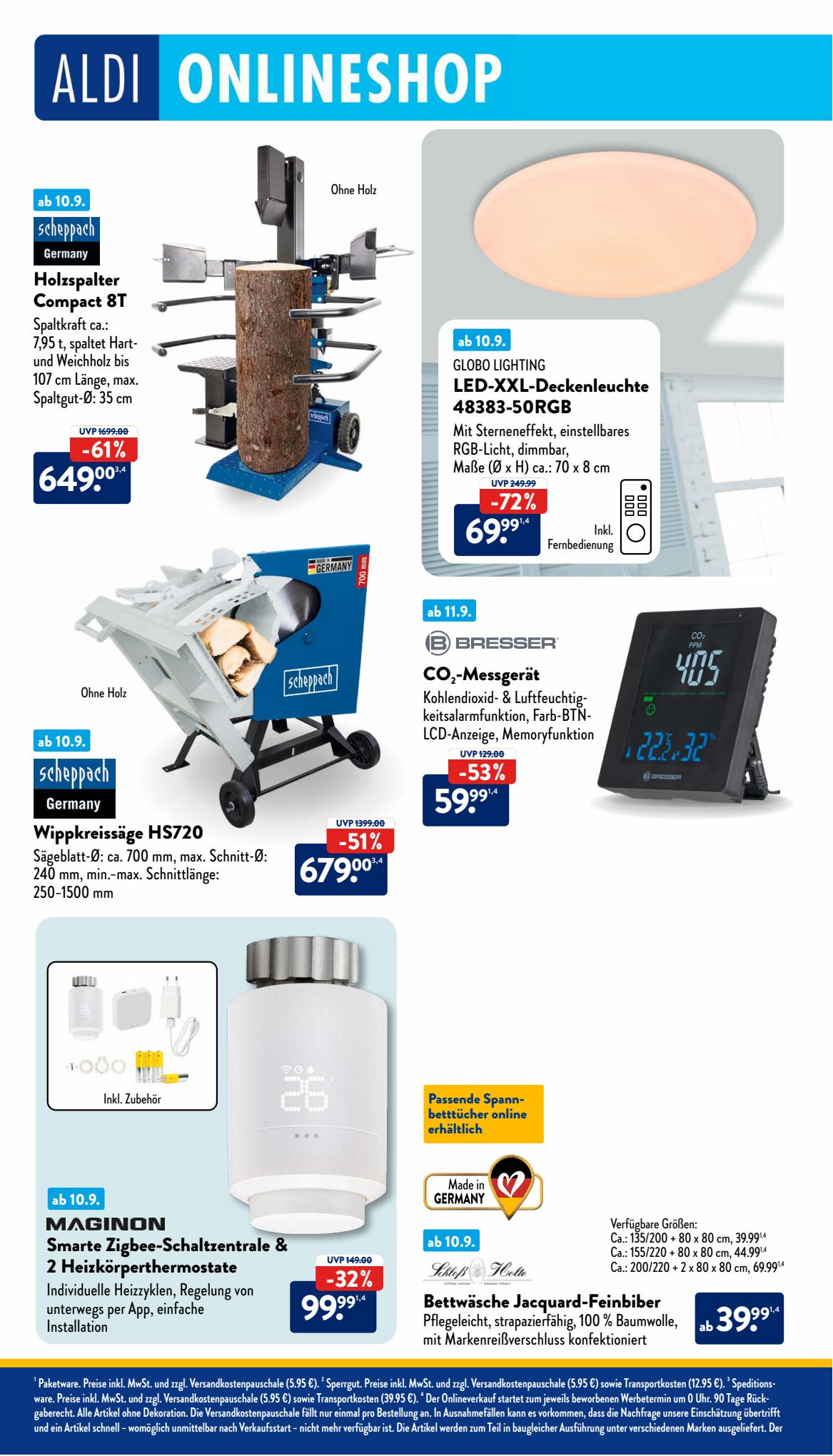 ALDI Nord Prospekt 4 – 7 September 2023 Seite 30