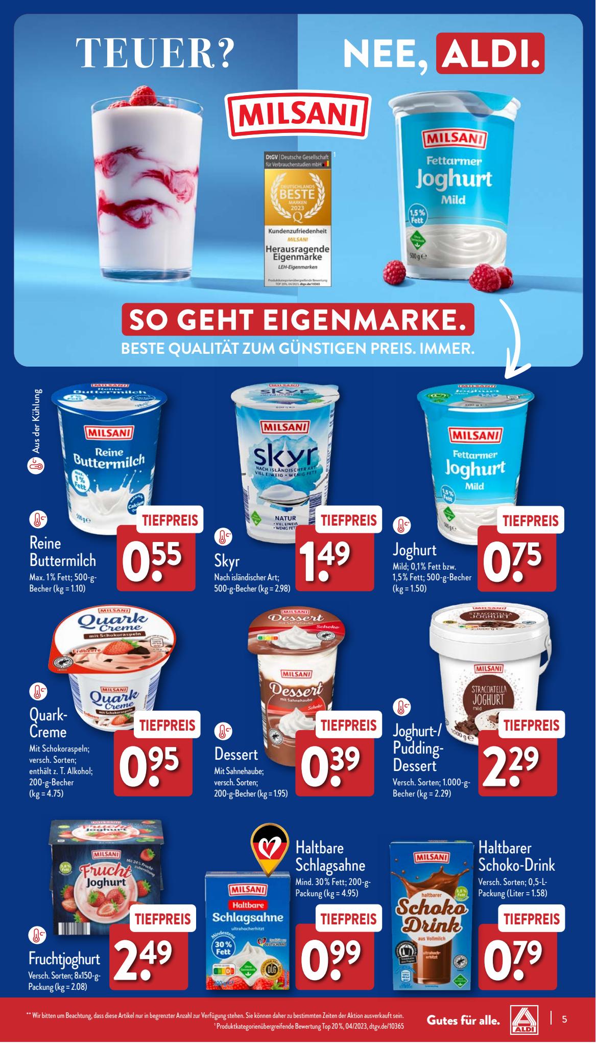 ALDI Nord Prospekt 4 – 7 September 2023 Seite 5