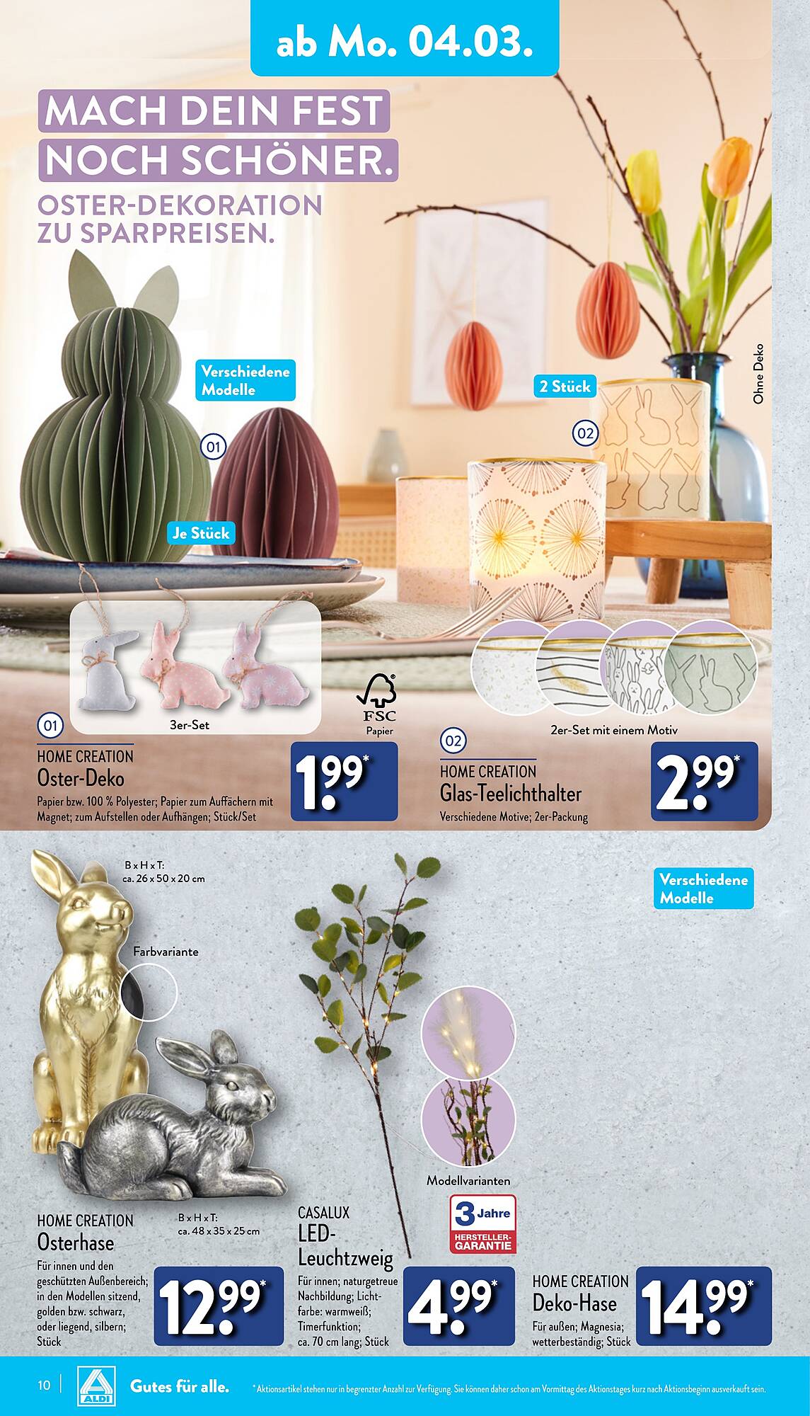 ALDI Nord Prospekt 4 – 9 Marsch 2024 Seite 10