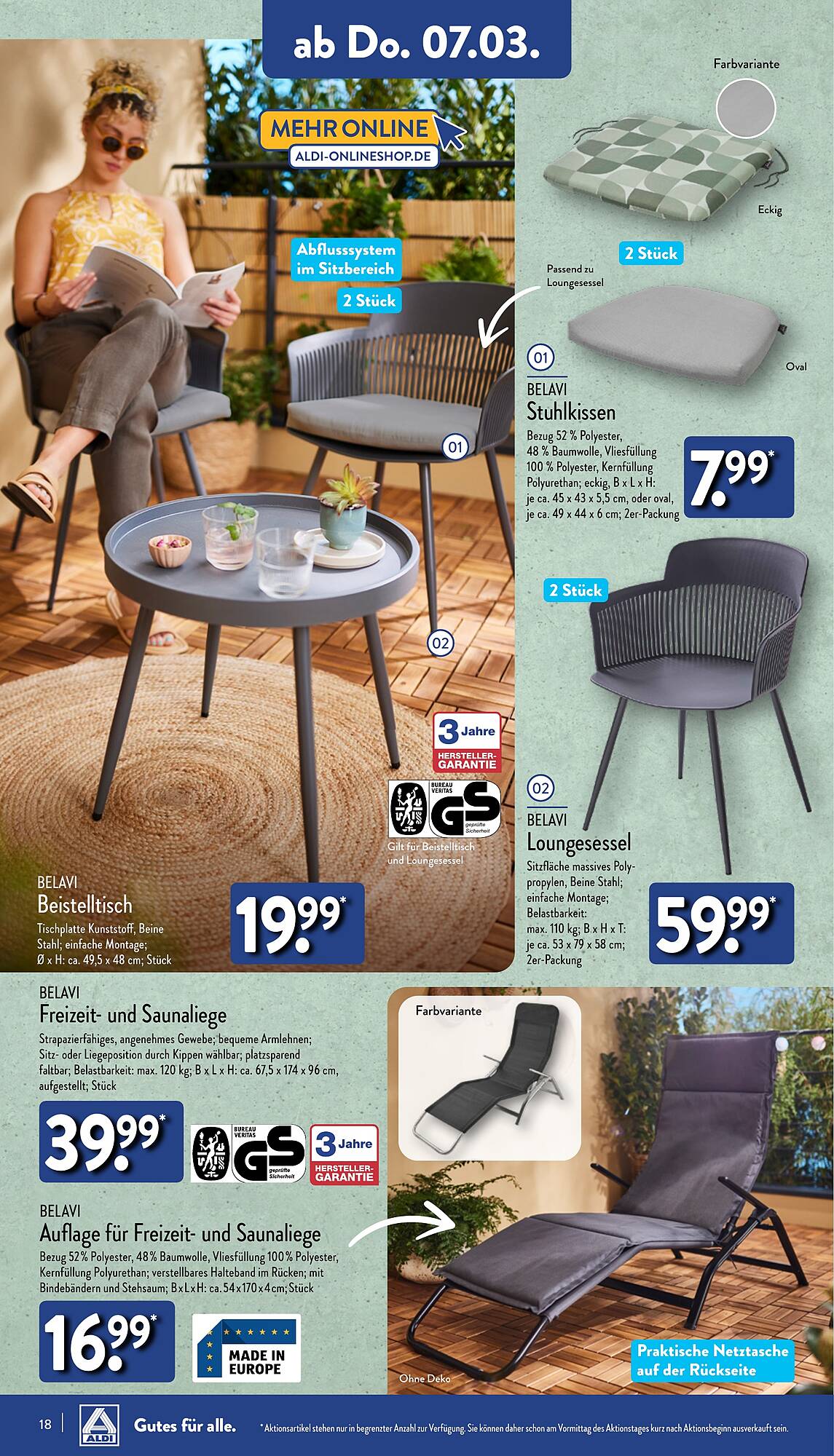 ALDI Nord Prospekt 4 – 9 Marsch 2024 Seite 18