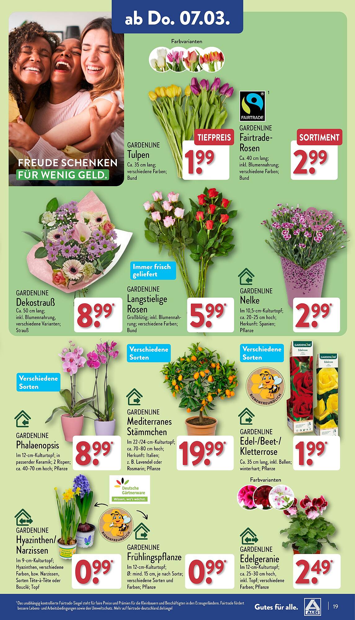ALDI Nord Prospekt 4 – 9 Marsch 2024 Seite 19