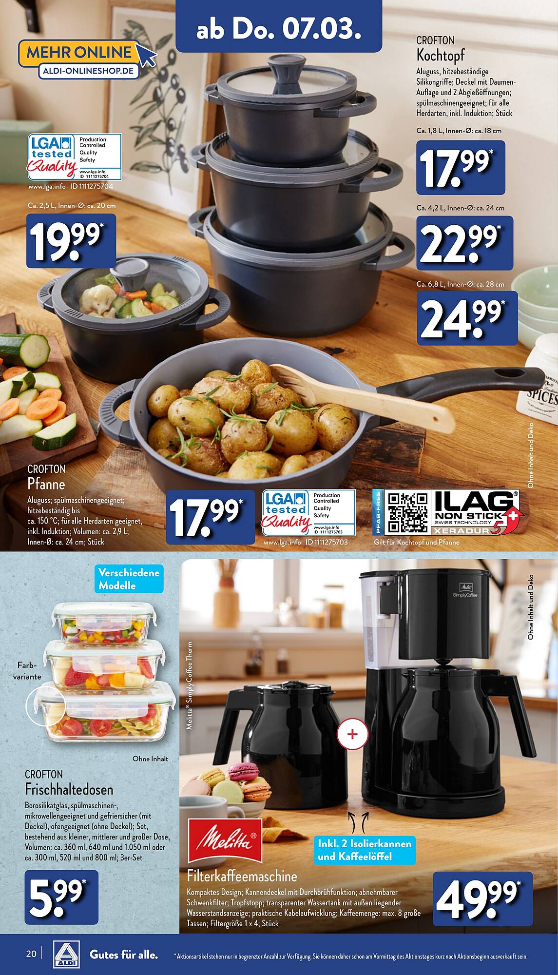 ALDI Nord Prospekt 4 – 9 Marsch 2024 Seite 20