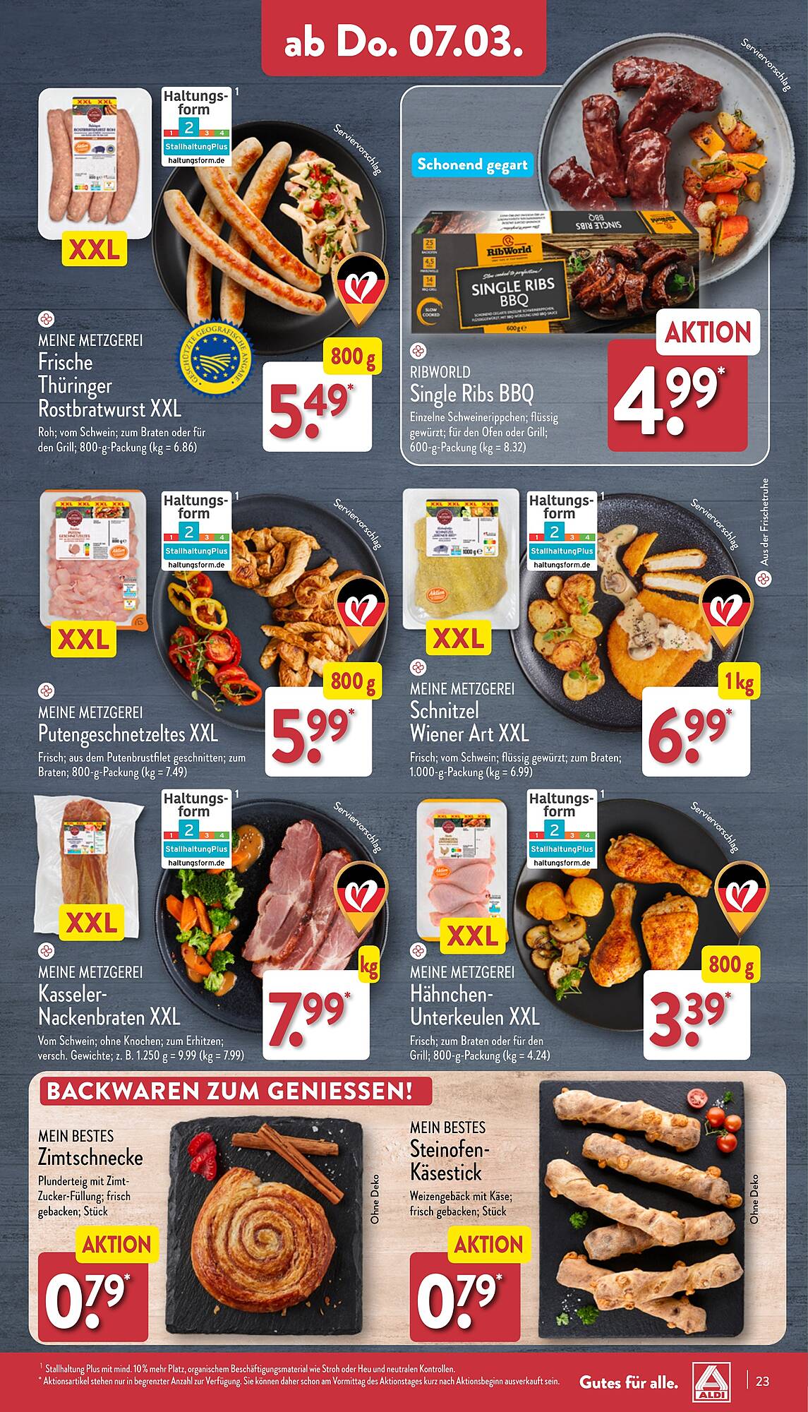 ALDI Nord Prospekt 4 – 9 Marsch 2024 Seite 23