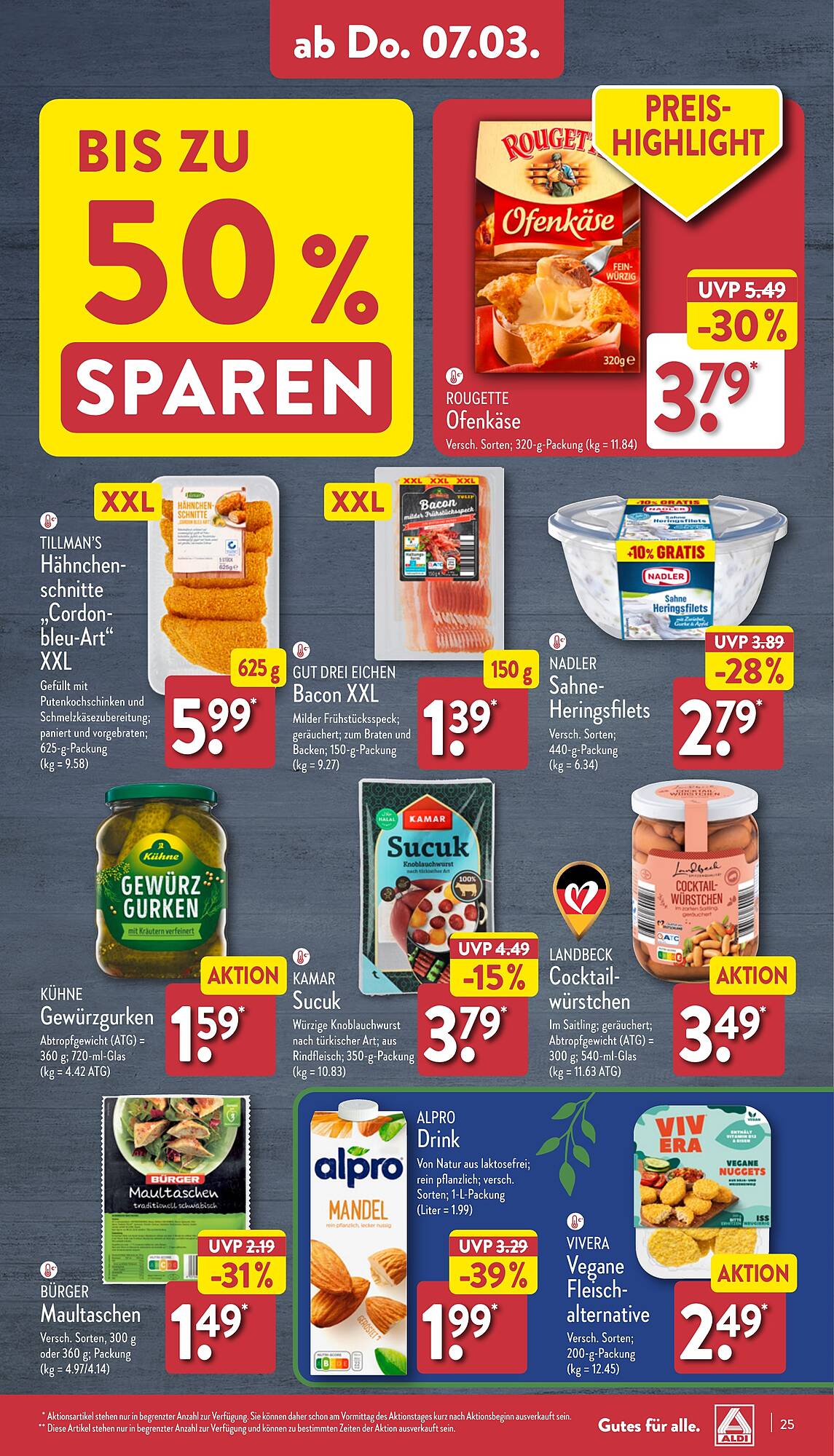 ALDI Nord Prospekt 4 – 9 Marsch 2024 Seite 25