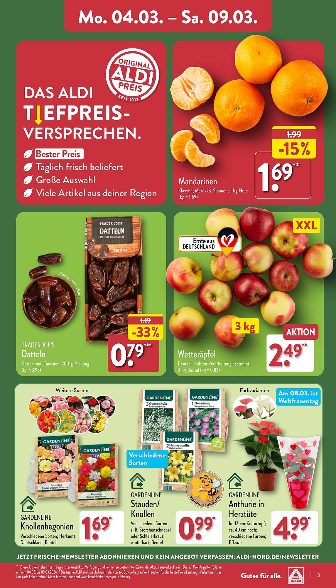 ALDI Nord Prospekt 4 – 9 Marsch 2024 Seite 3