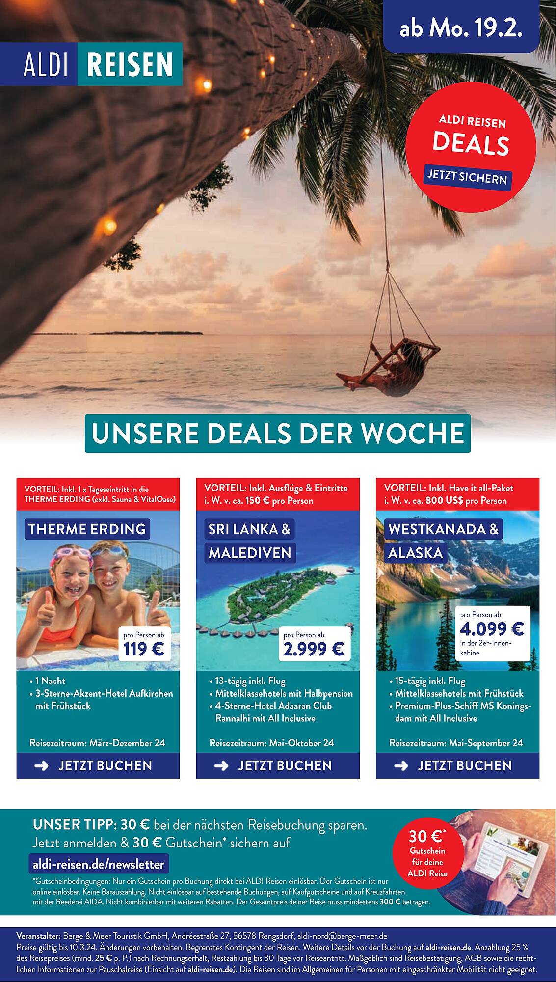 ALDI Nord Prospekt 4 – 9 Marsch 2024 Seite 36