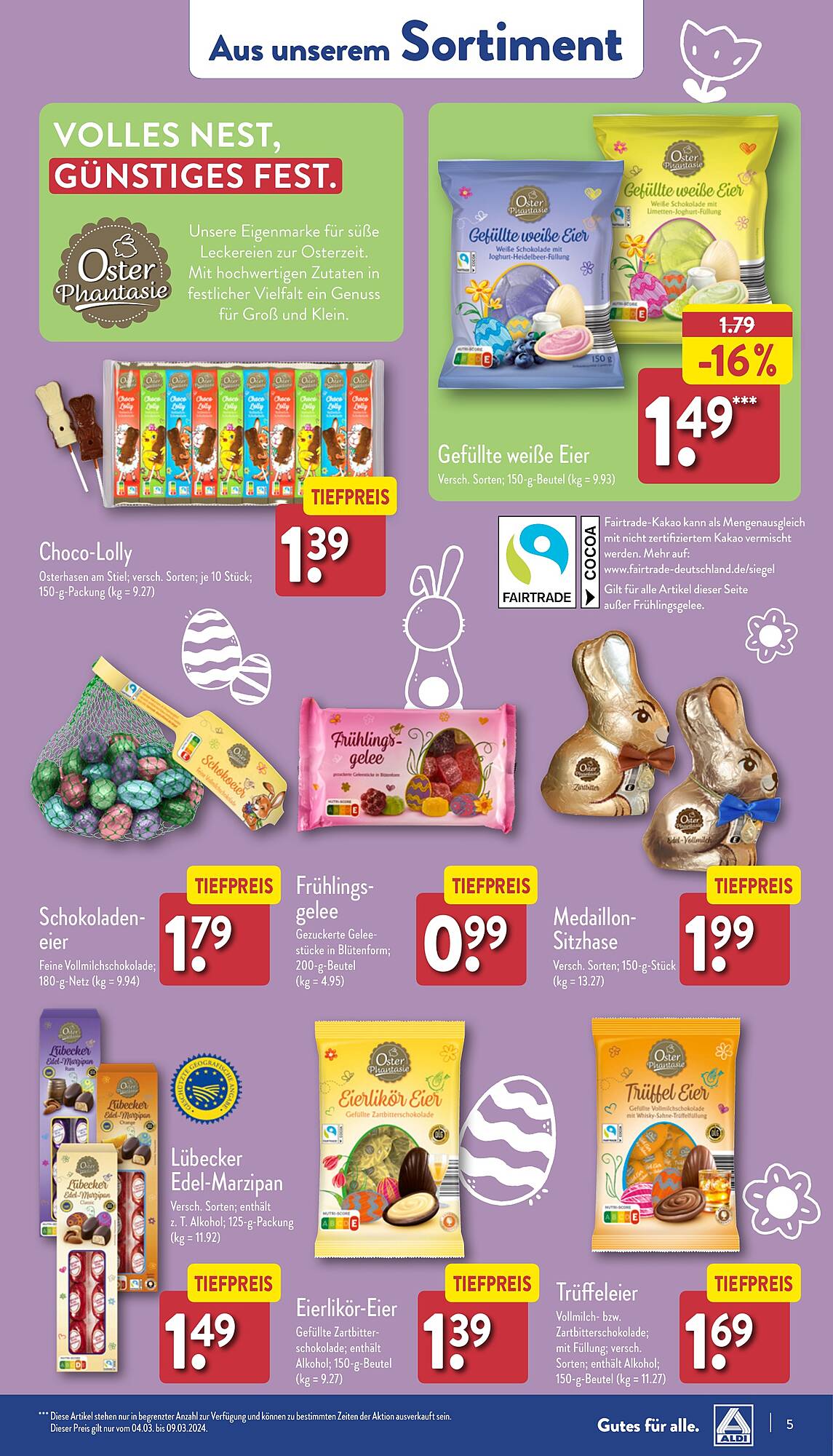 ALDI Nord Prospekt 4 – 9 Marsch 2024 Seite 5