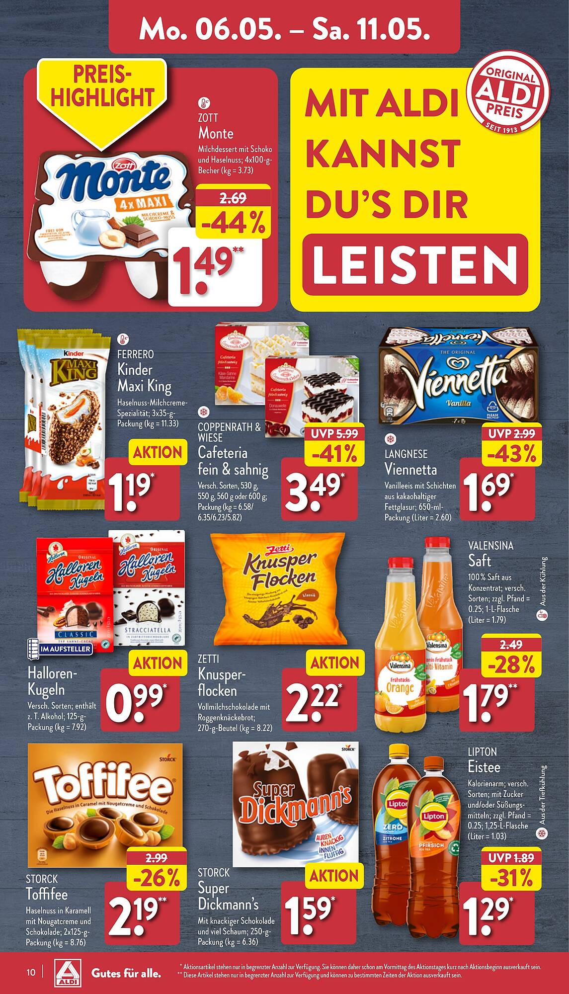 ALDI Nord Prospekt 6 – 11 Mai 2024 Seite 10