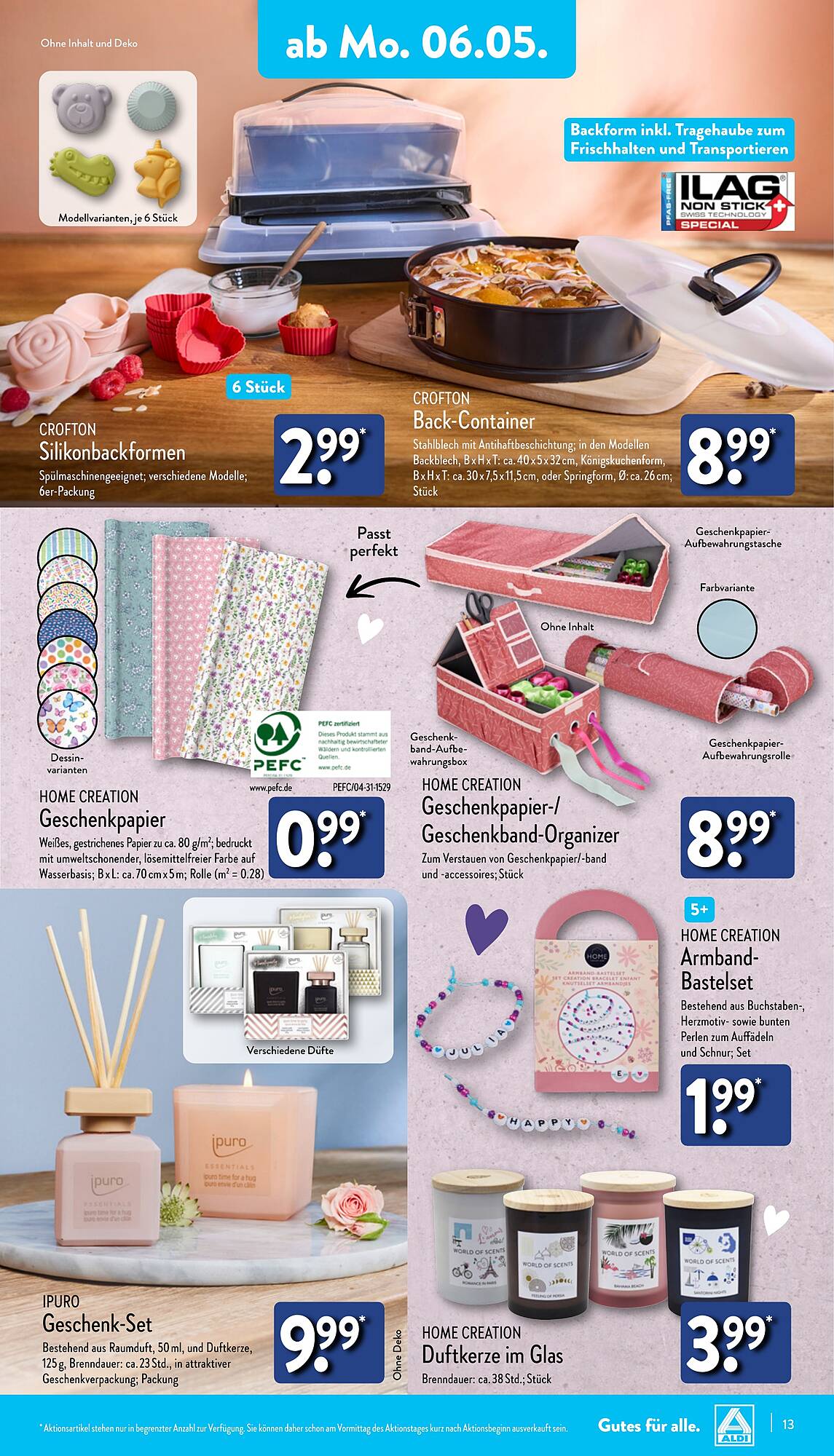 ALDI Nord Prospekt 6 – 11 Mai 2024 Seite 13