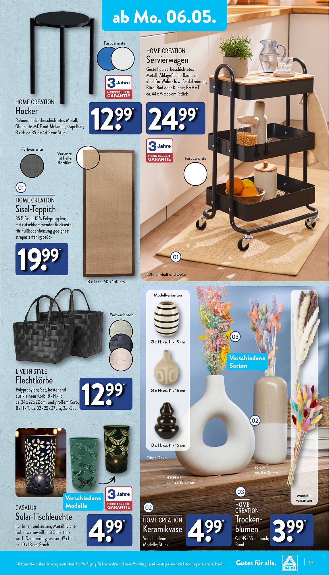 ALDI Nord Prospekt 6 – 11 Mai 2024 Seite 15