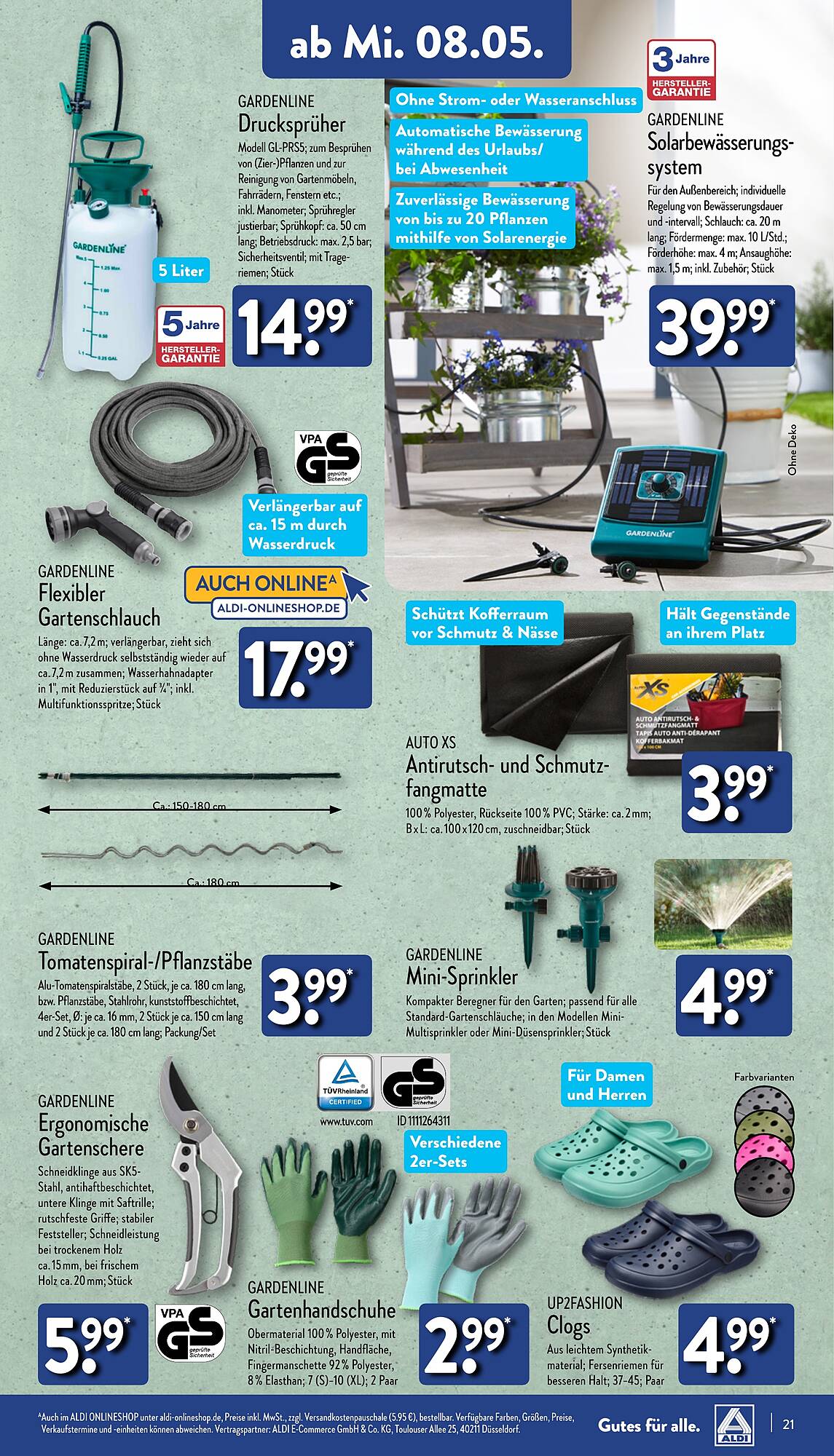 ALDI Nord Prospekt 6 – 11 Mai 2024 Seite 21