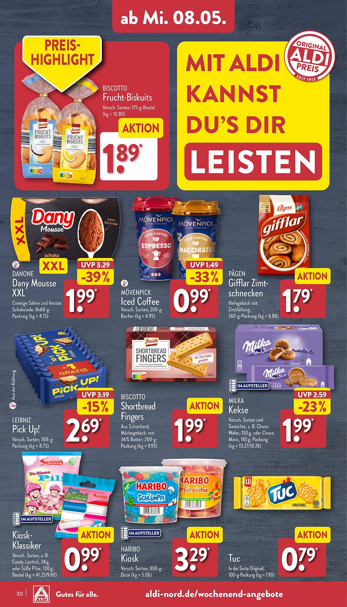 ALDI Nord Prospekt 6 – 11 Mai 2024 Seite 30