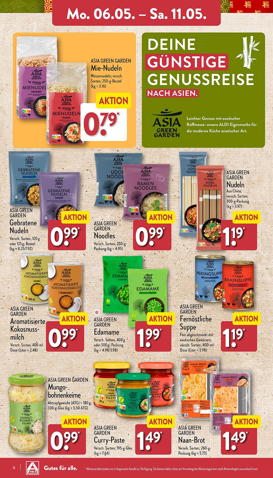 ALDI Nord Prospekt 6 – 11 Mai 2024 Seite 6