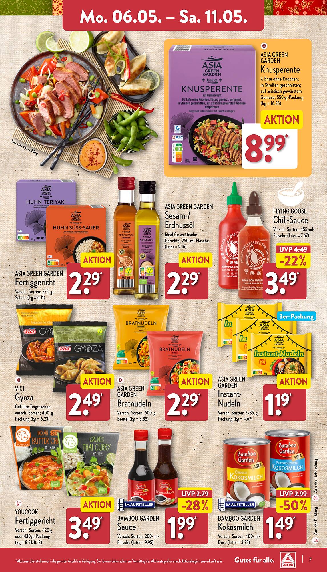 ALDI Nord Prospekt 6 – 11 Mai 2024 Seite 7