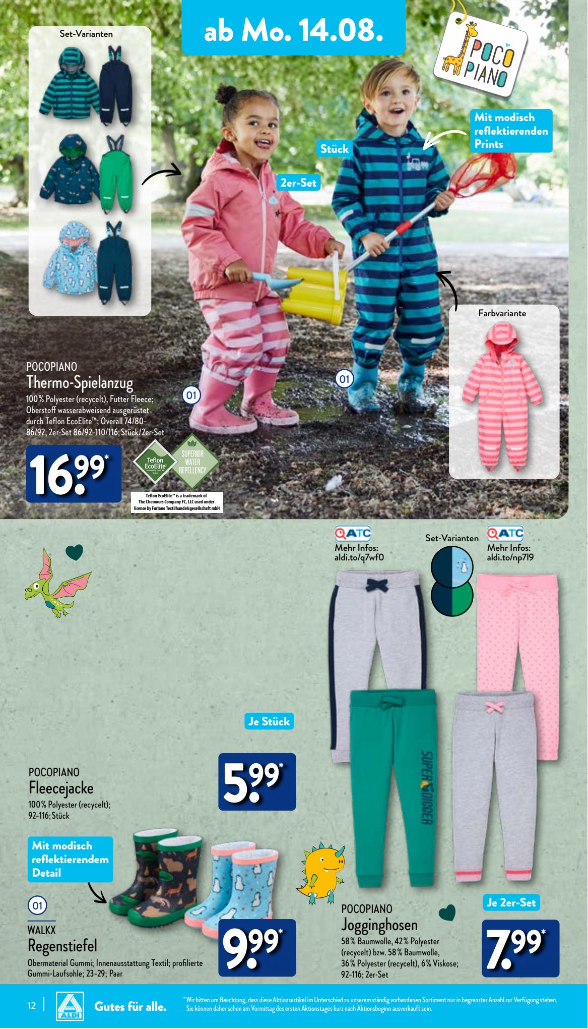ALDI Nord Prospekt 7 – 10 August 2023 Seite 12