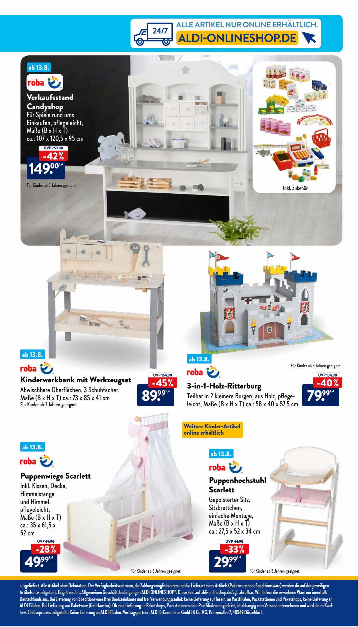 ALDI Nord Prospekt 7 – 10 August 2023 Seite 25
