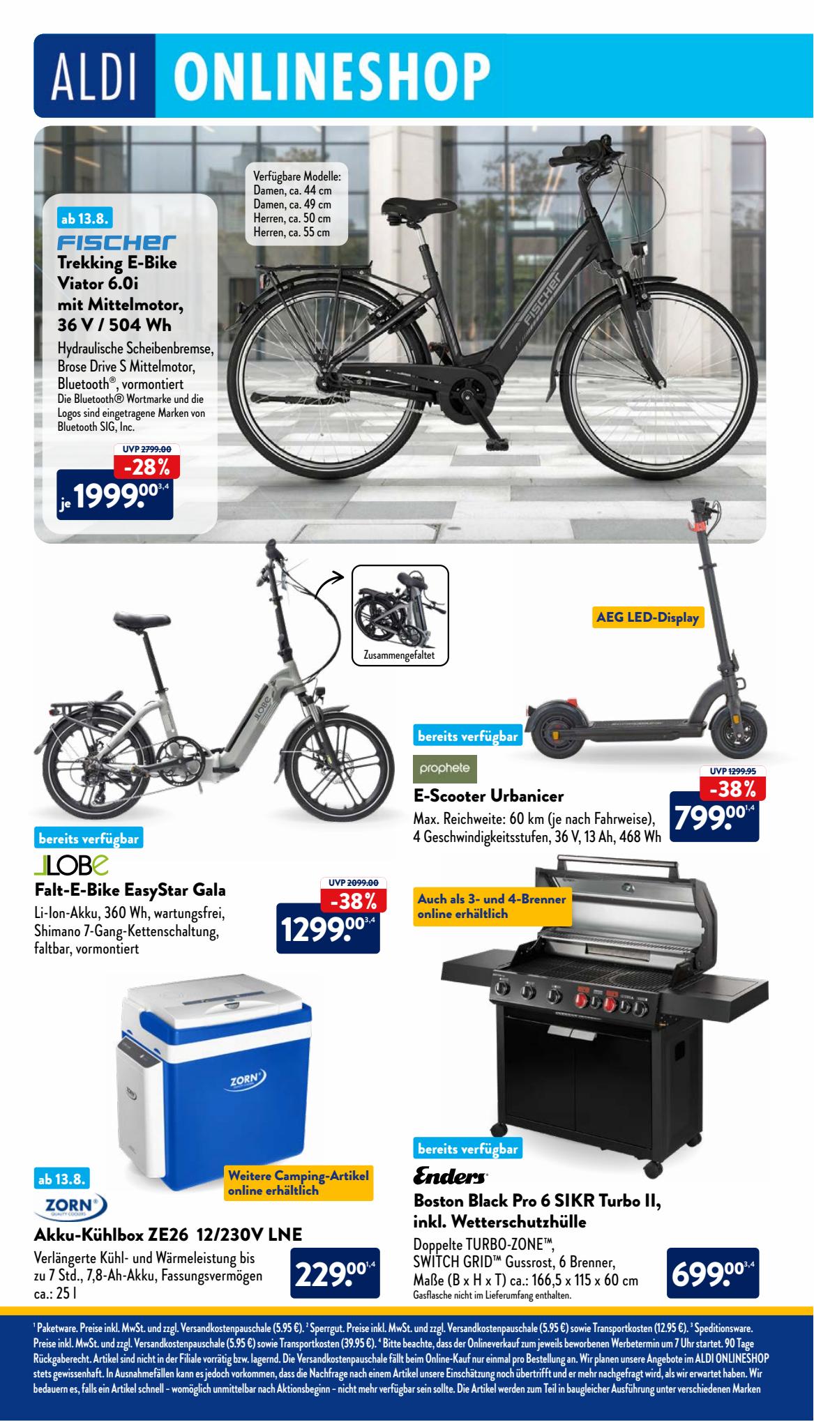 ALDI Nord Prospekt 7 – 10 August 2023 Seite 26