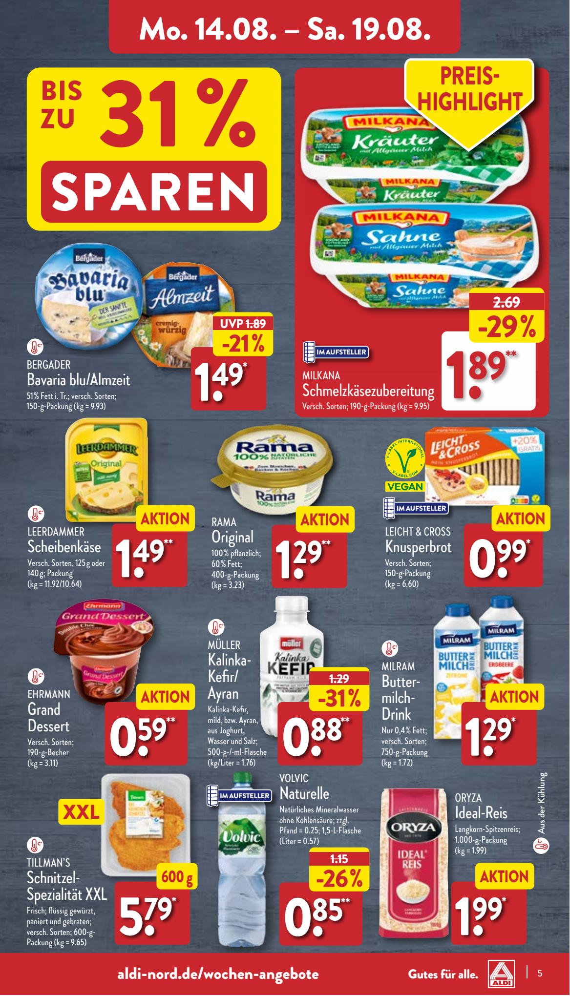 ALDI Nord Prospekt 7 – 10 August 2023 Seite 5