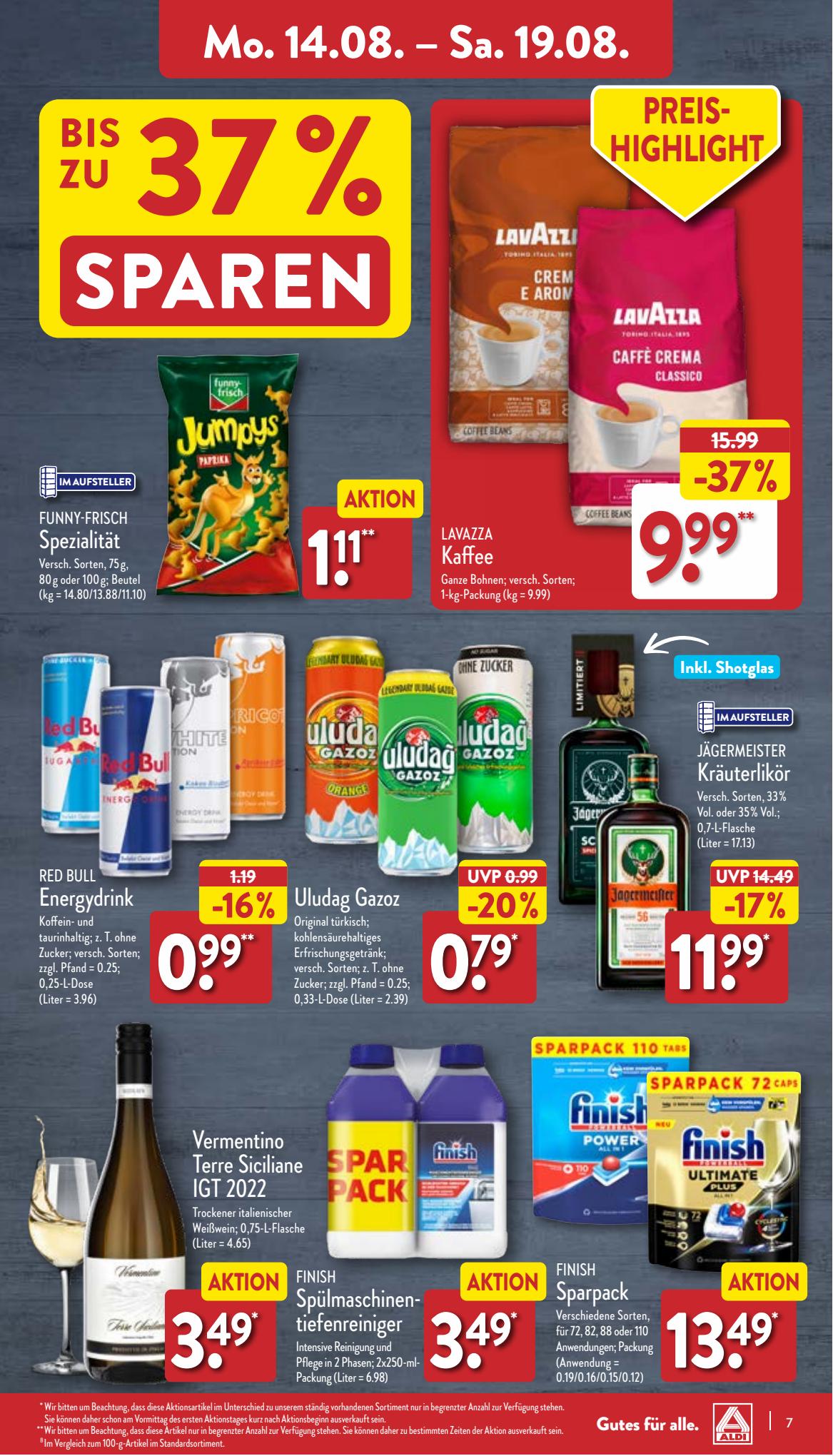 ALDI Nord Prospekt 7 – 10 August 2023 Seite 7