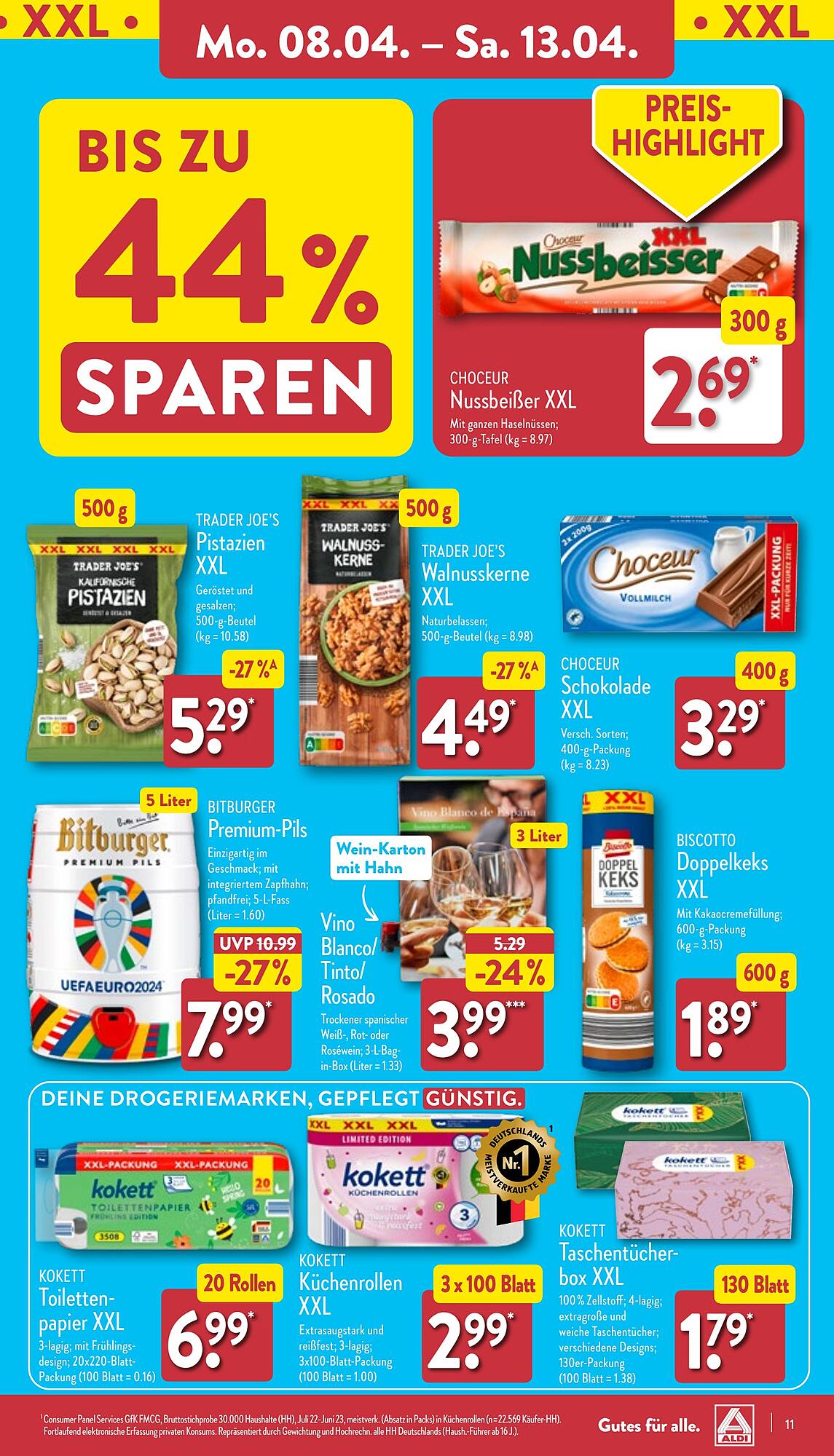 ALDI Nord Prospekt 8 – 13 April 2024 Seite 11