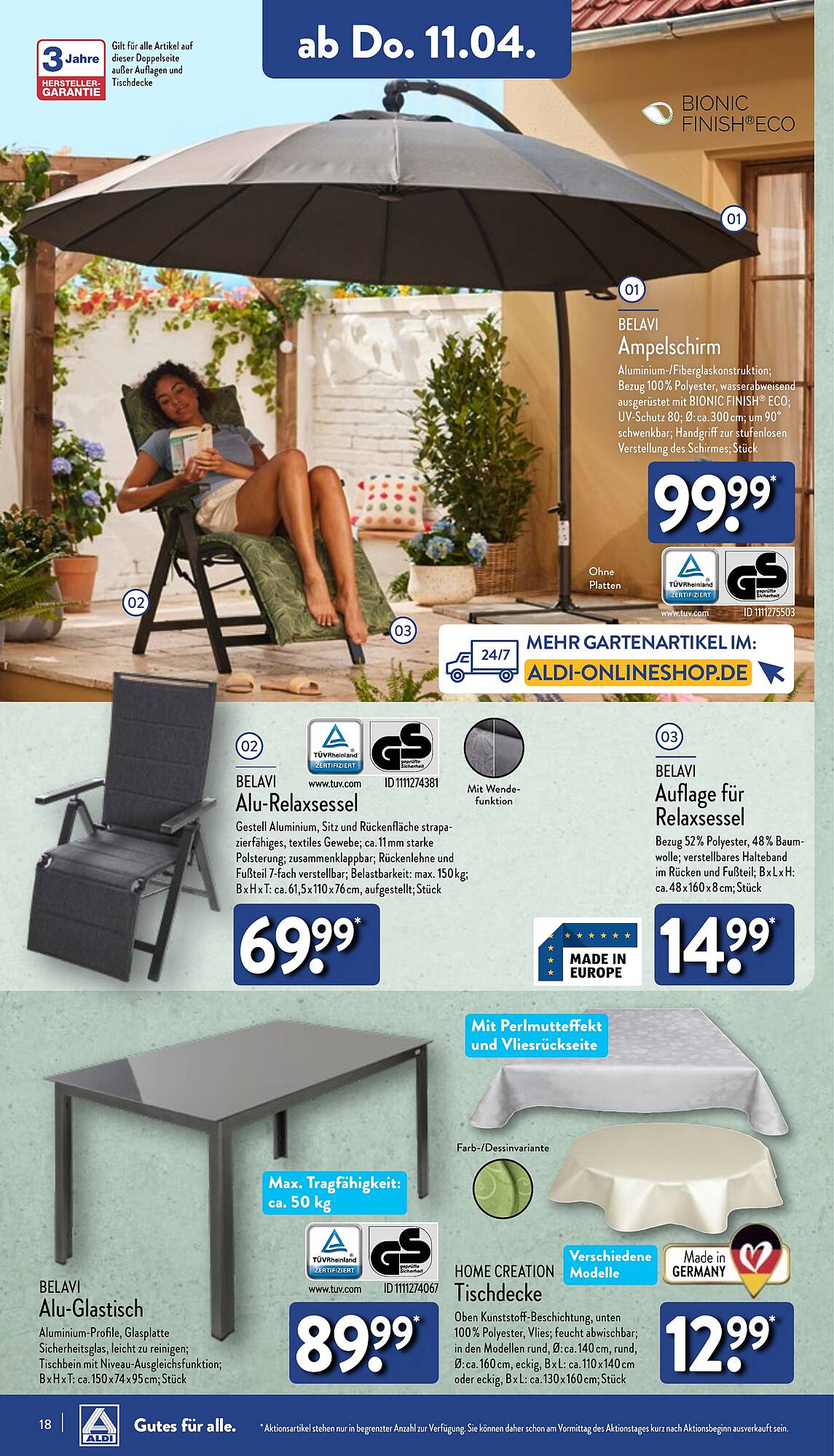 ALDI Nord Prospekt 8 – 13 April 2024 Seite 18