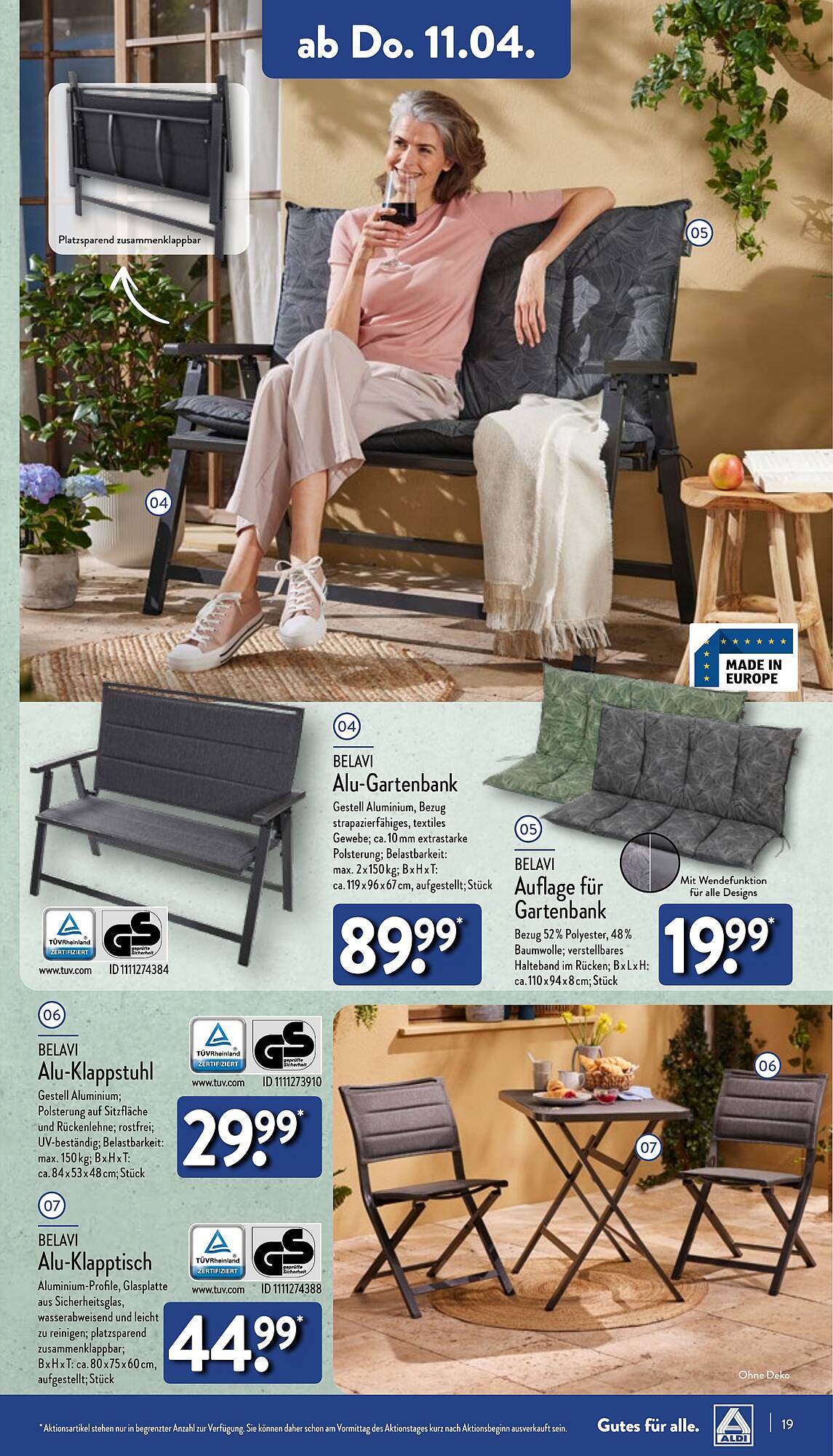 ALDI Nord Prospekt 8 – 13 April 2024 Seite 19