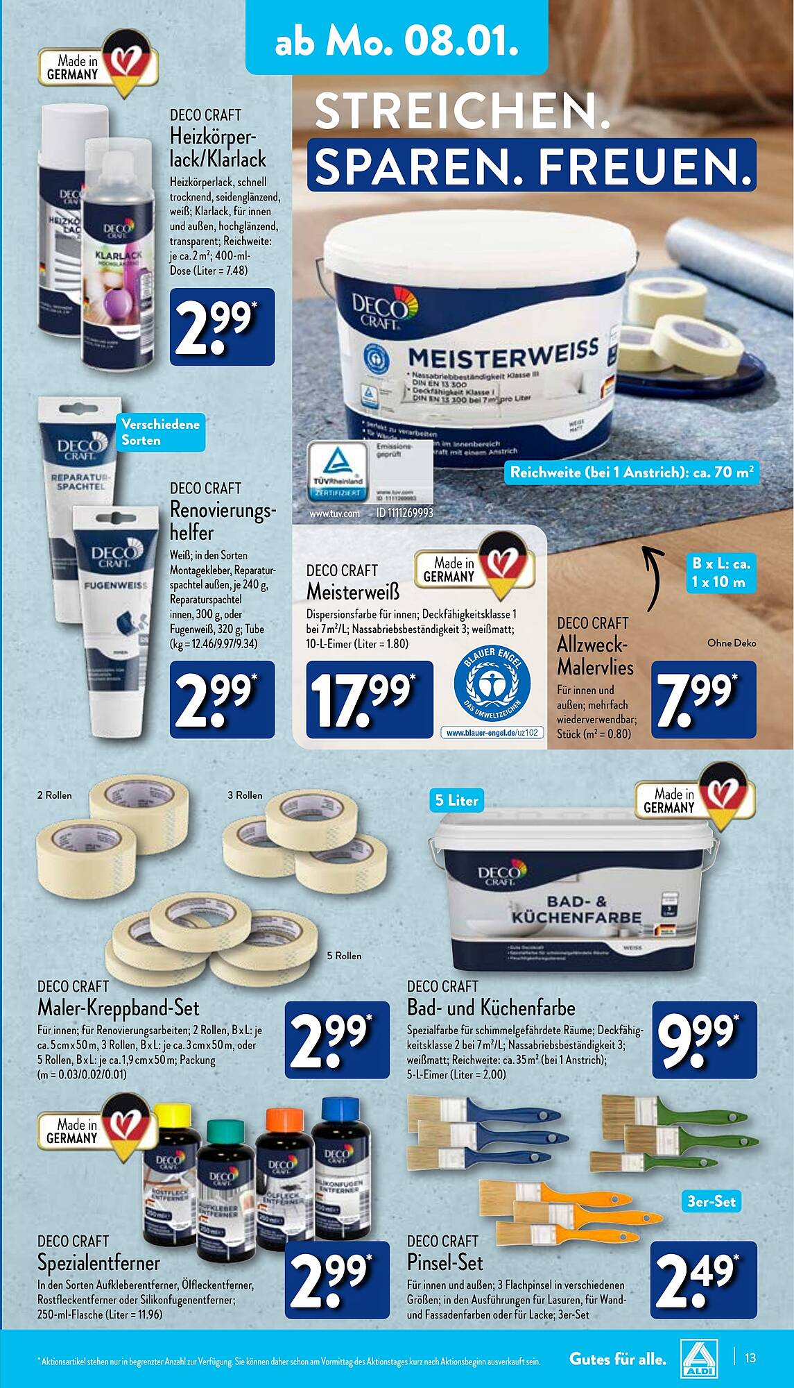 ALDI Nord Prospekt 8 – 13 Januar 2024 Seite 13